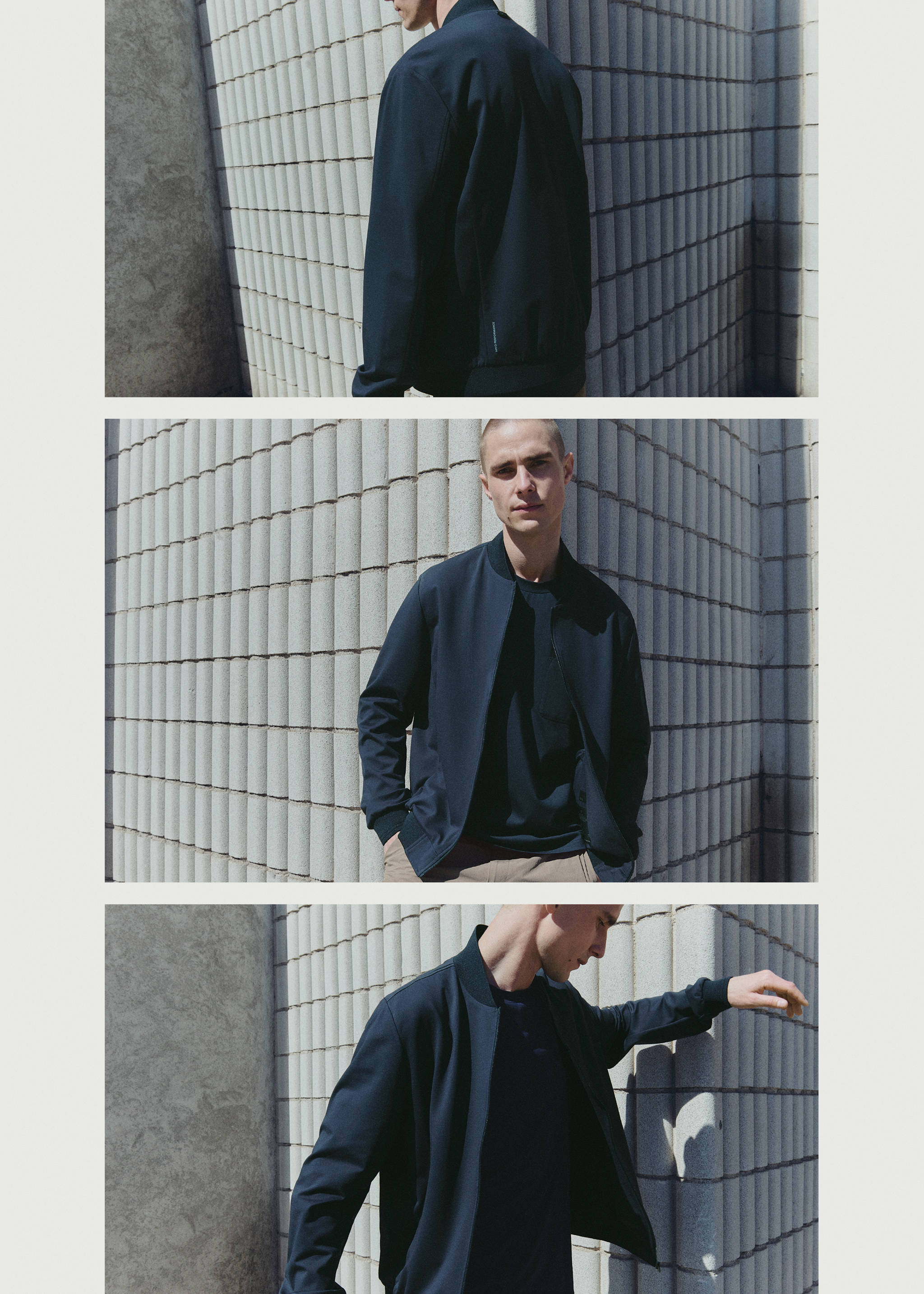 Water-repellent bomber jacket - Details of the article 5