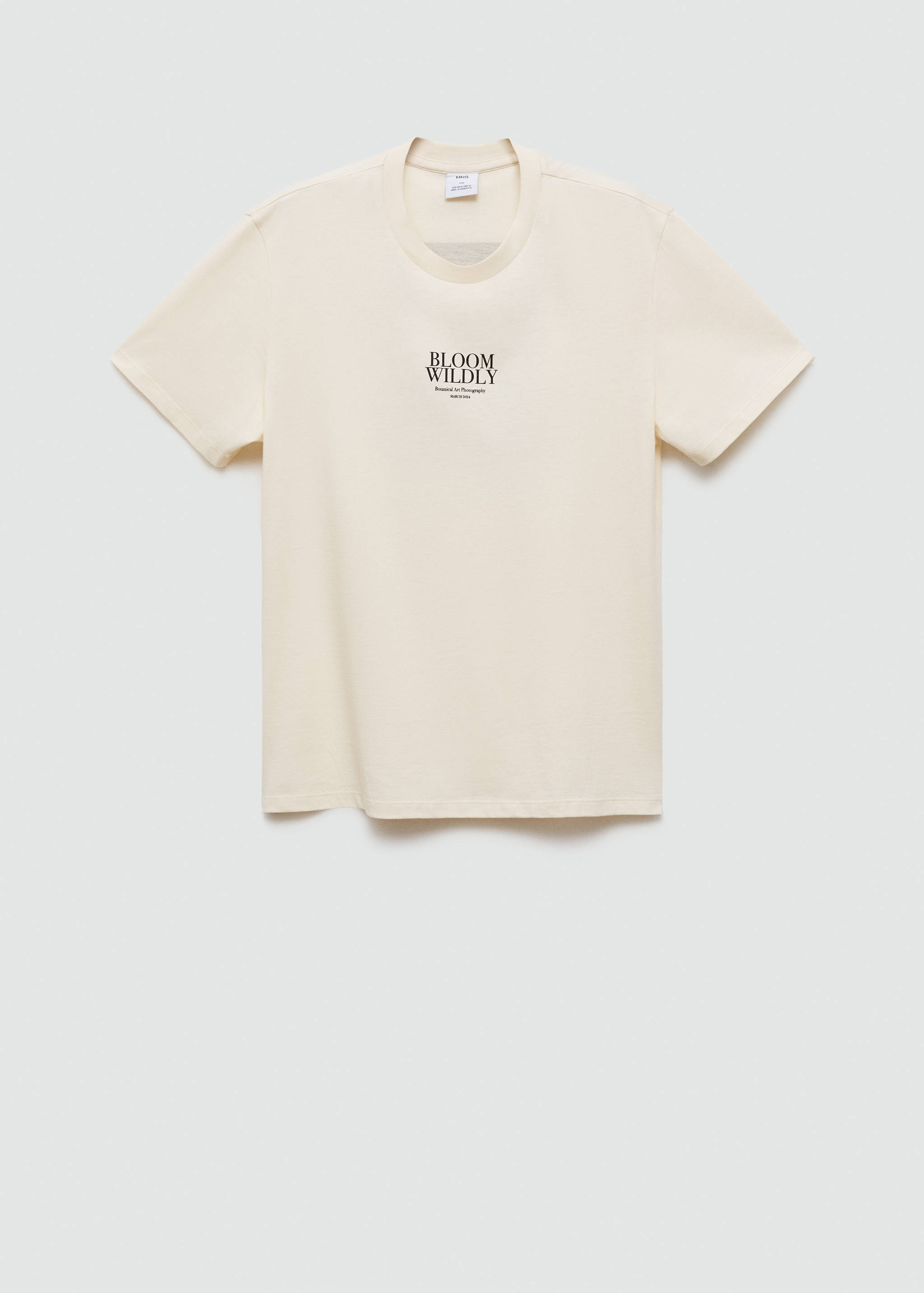 Printed slim-fit t-shirt - Article without model