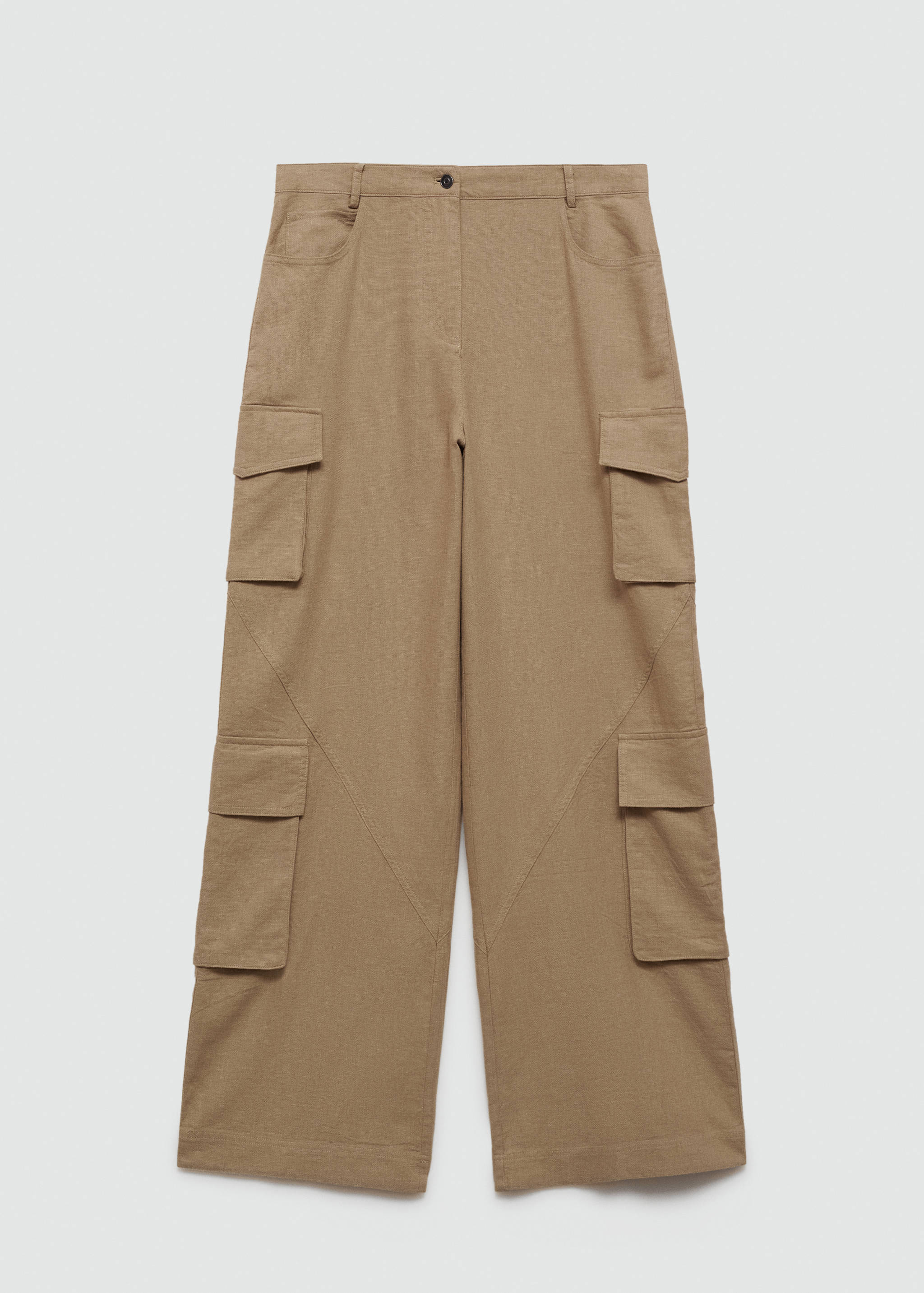 Pantaloni cargo din bumbac - Articol fără model