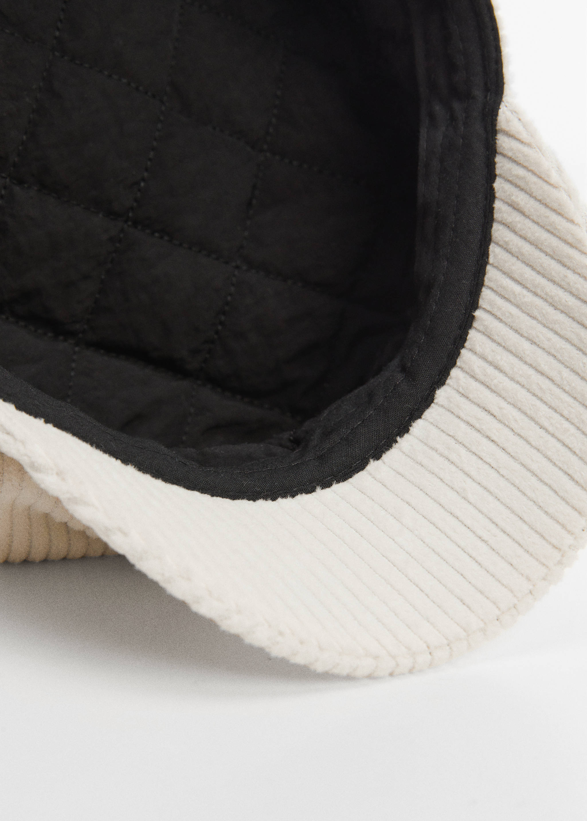 Casquette baker boy velours côtelé - Détail de l'article 1