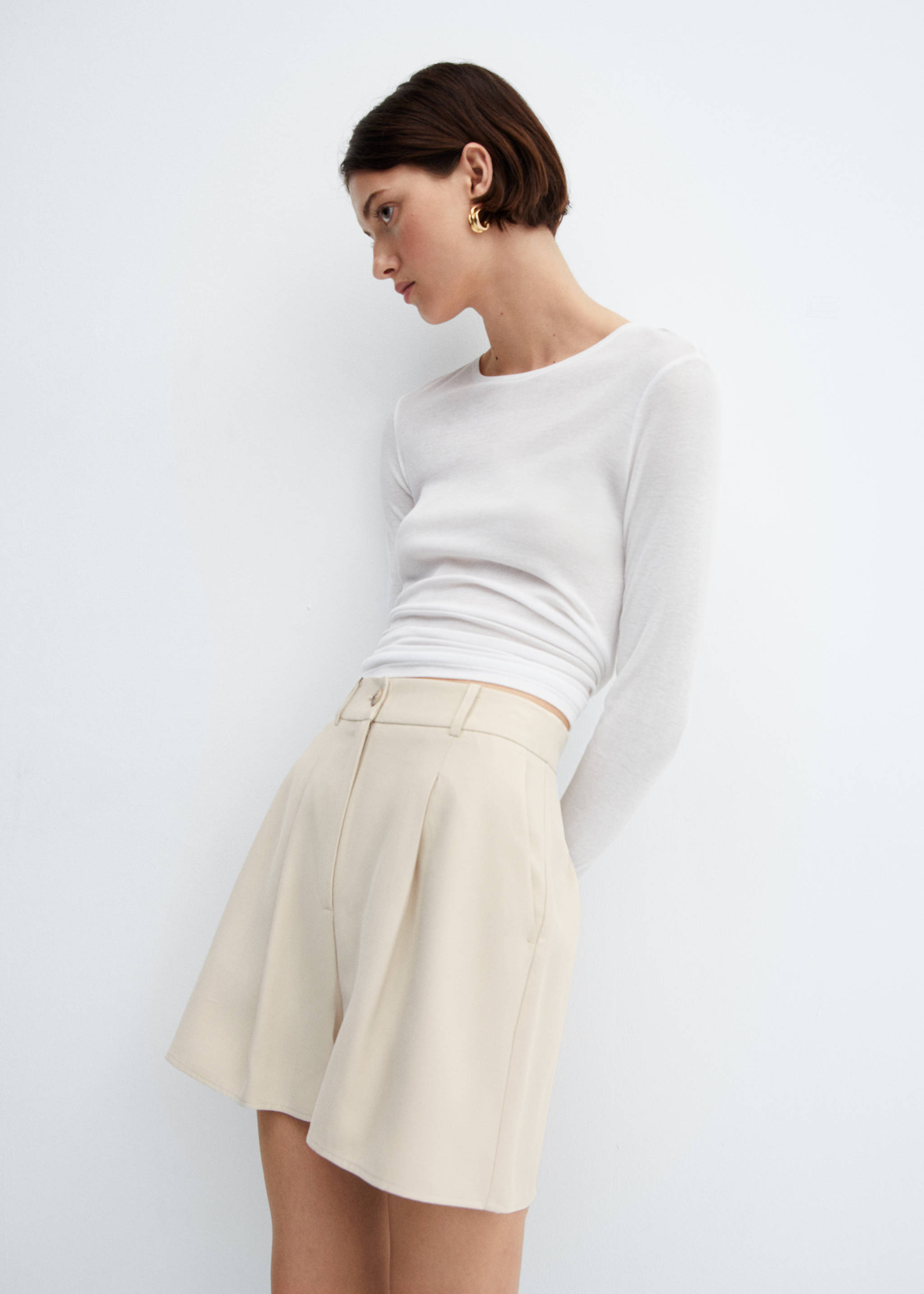 Shorts tir alt pinces - Detall de l'article 2
