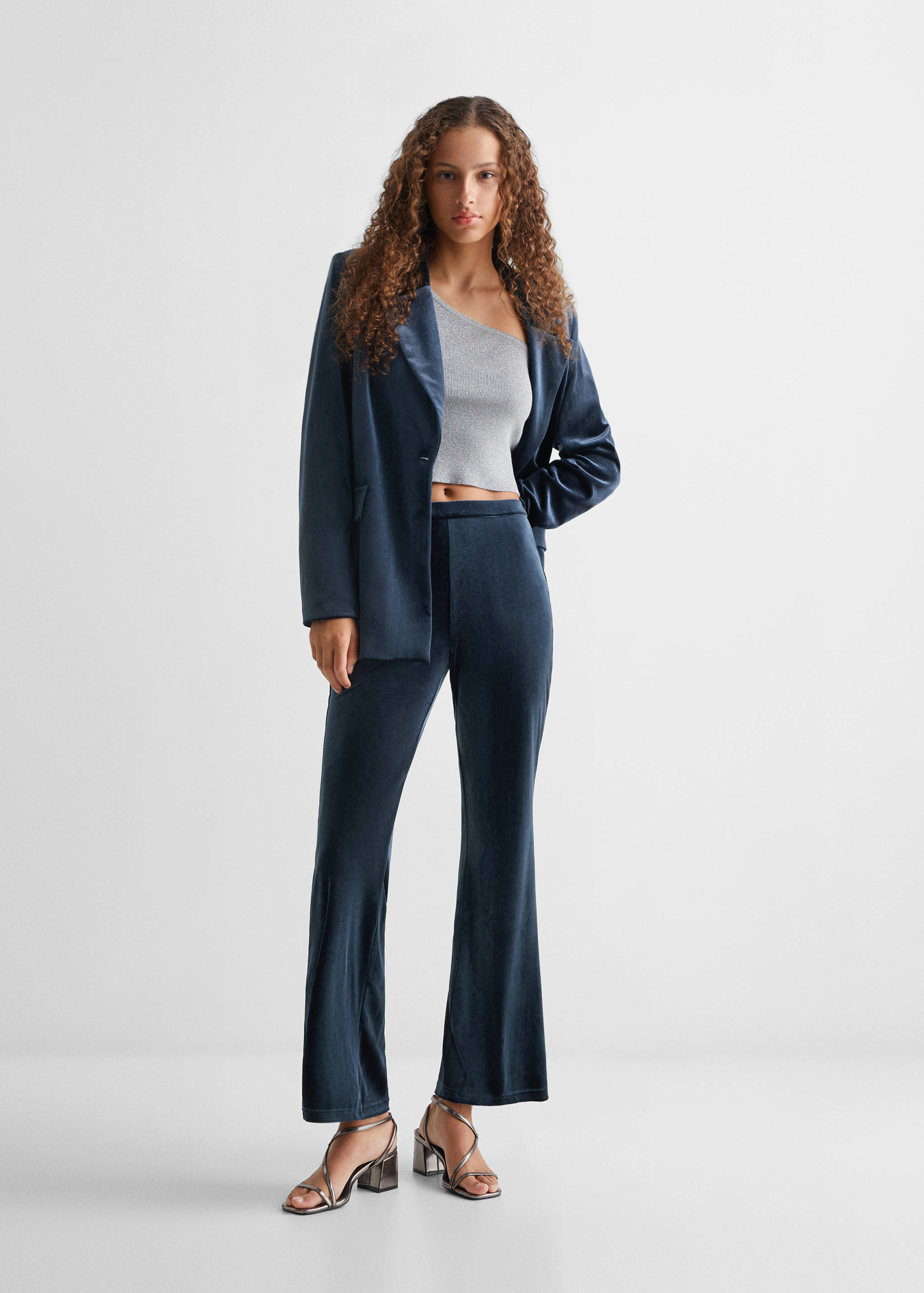 Gerade Samthose - Allgemeine Ansicht