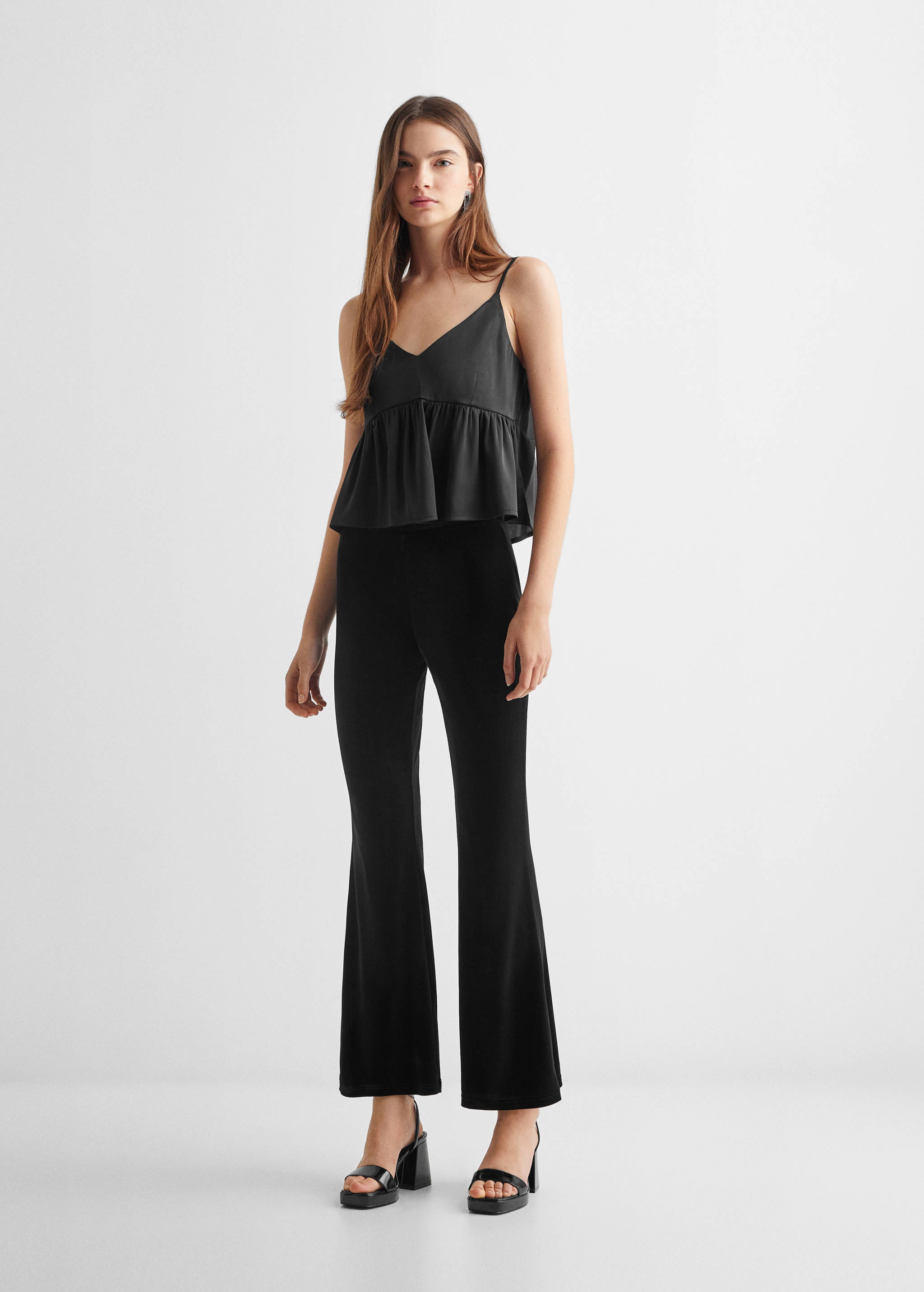 Gerade Samthose - Allgemeine Ansicht