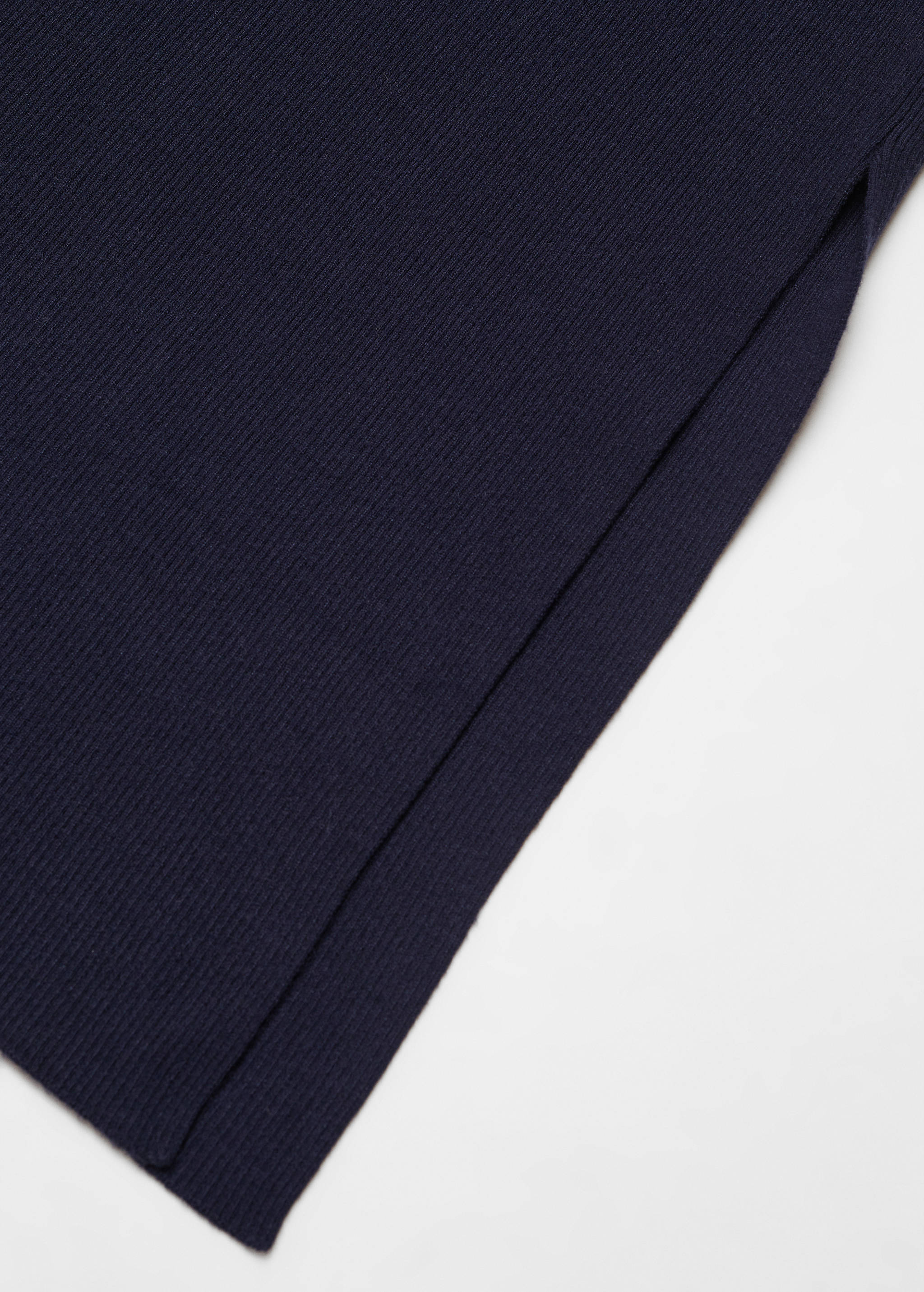 Slit knitted skirt - Details of the article 8