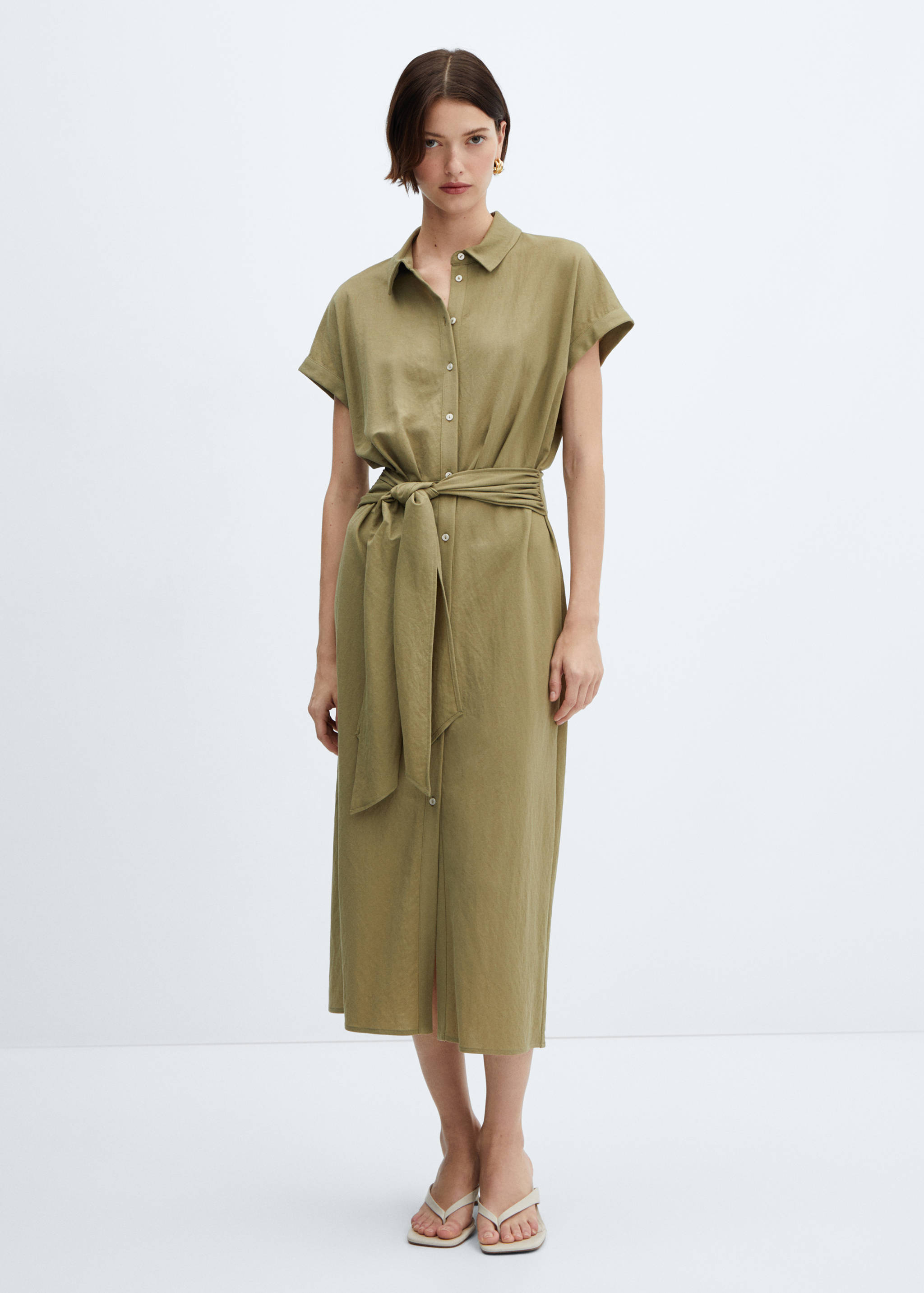 Bow shirt dress - General plane