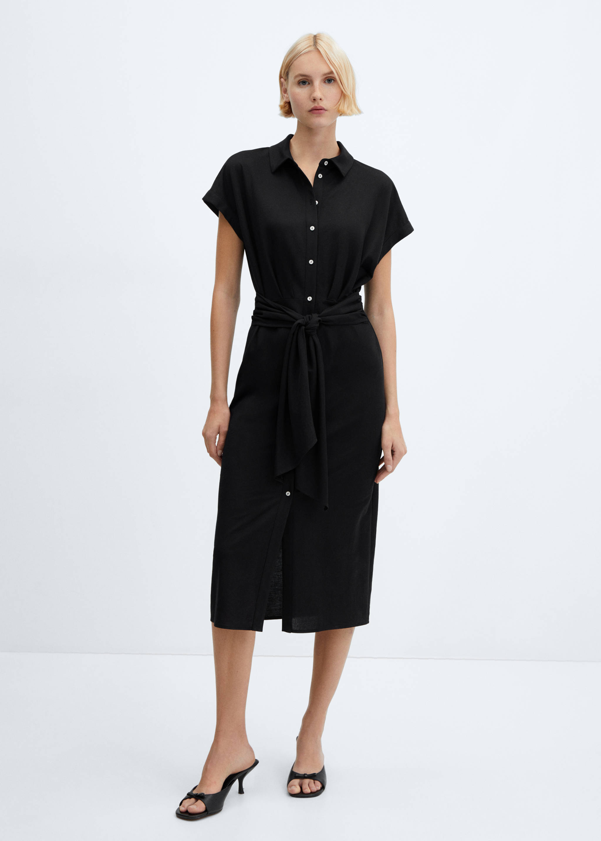 Bow shirt dress - General plane