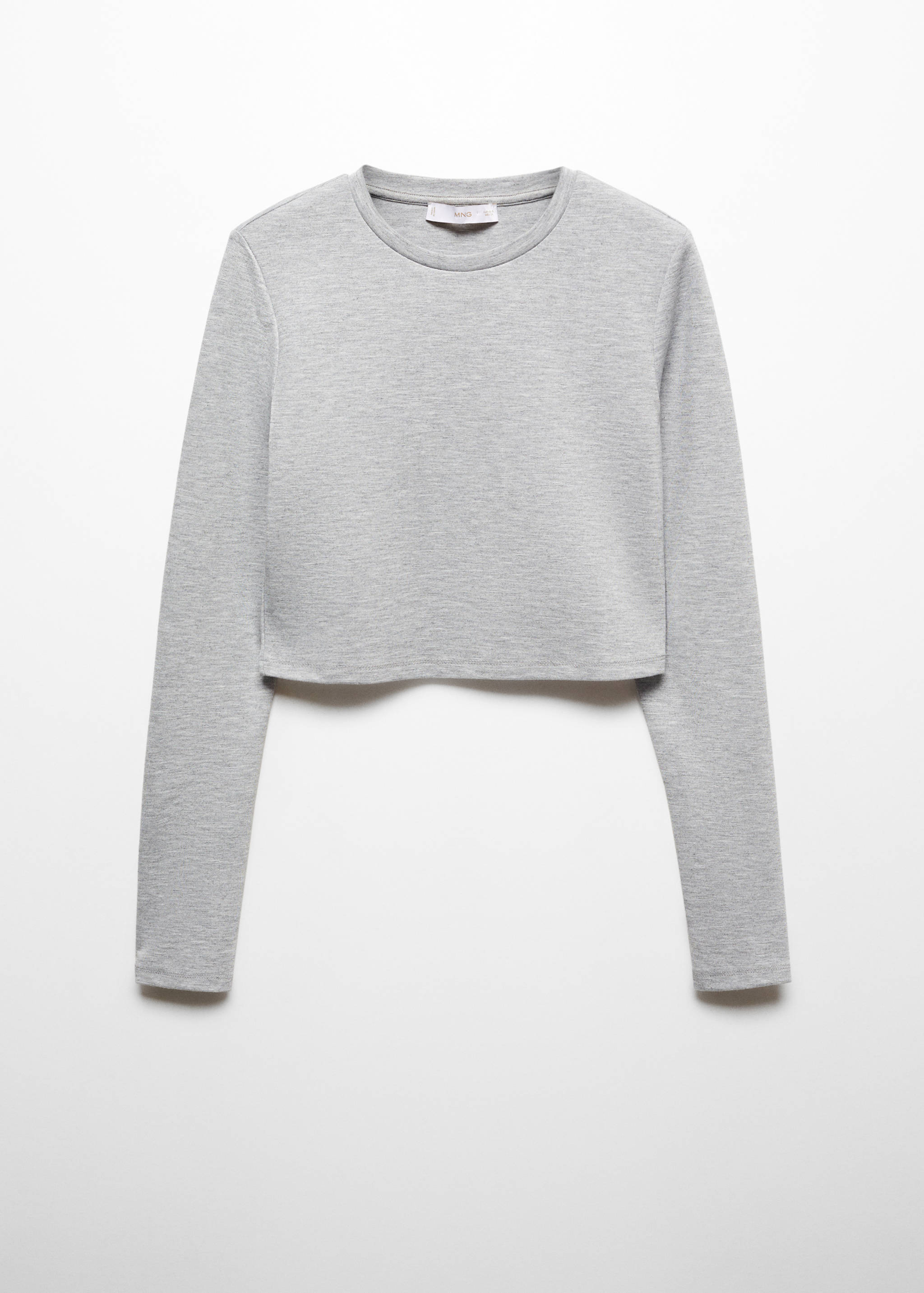 Long-sleeved cropped t-shirt - Article without model