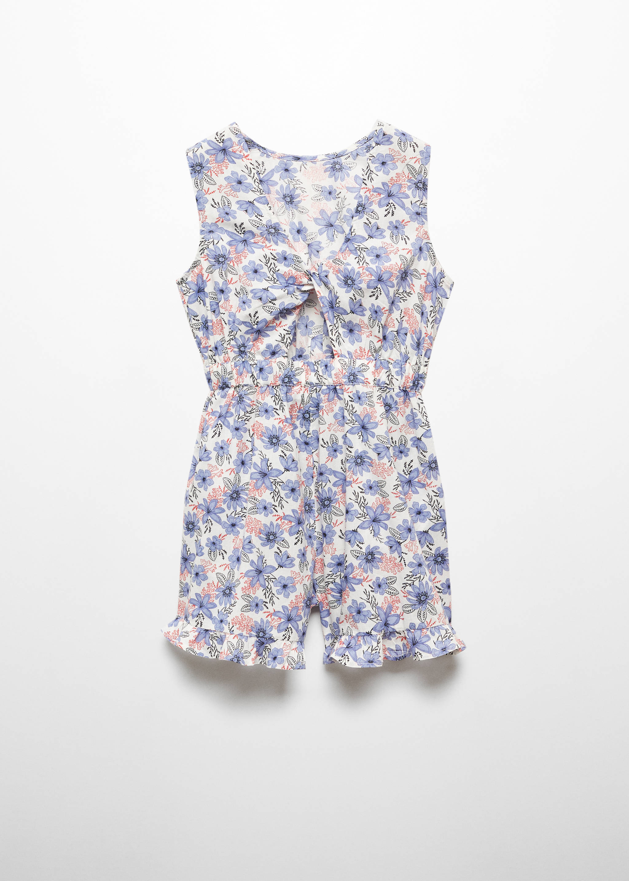 Floral print jumpsuit - Reverse of the article