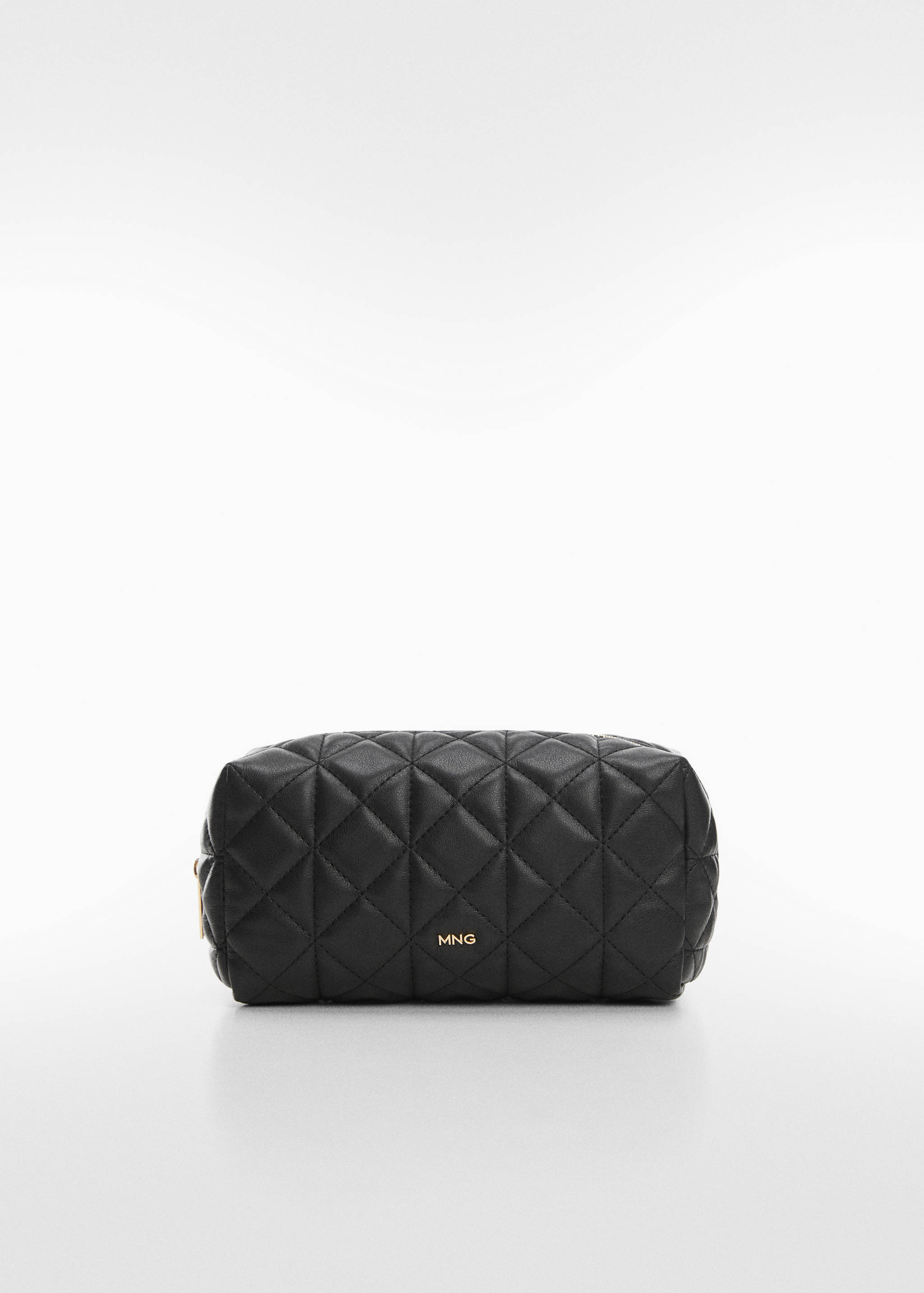 Quilted toiletry bag with logo - Article without model