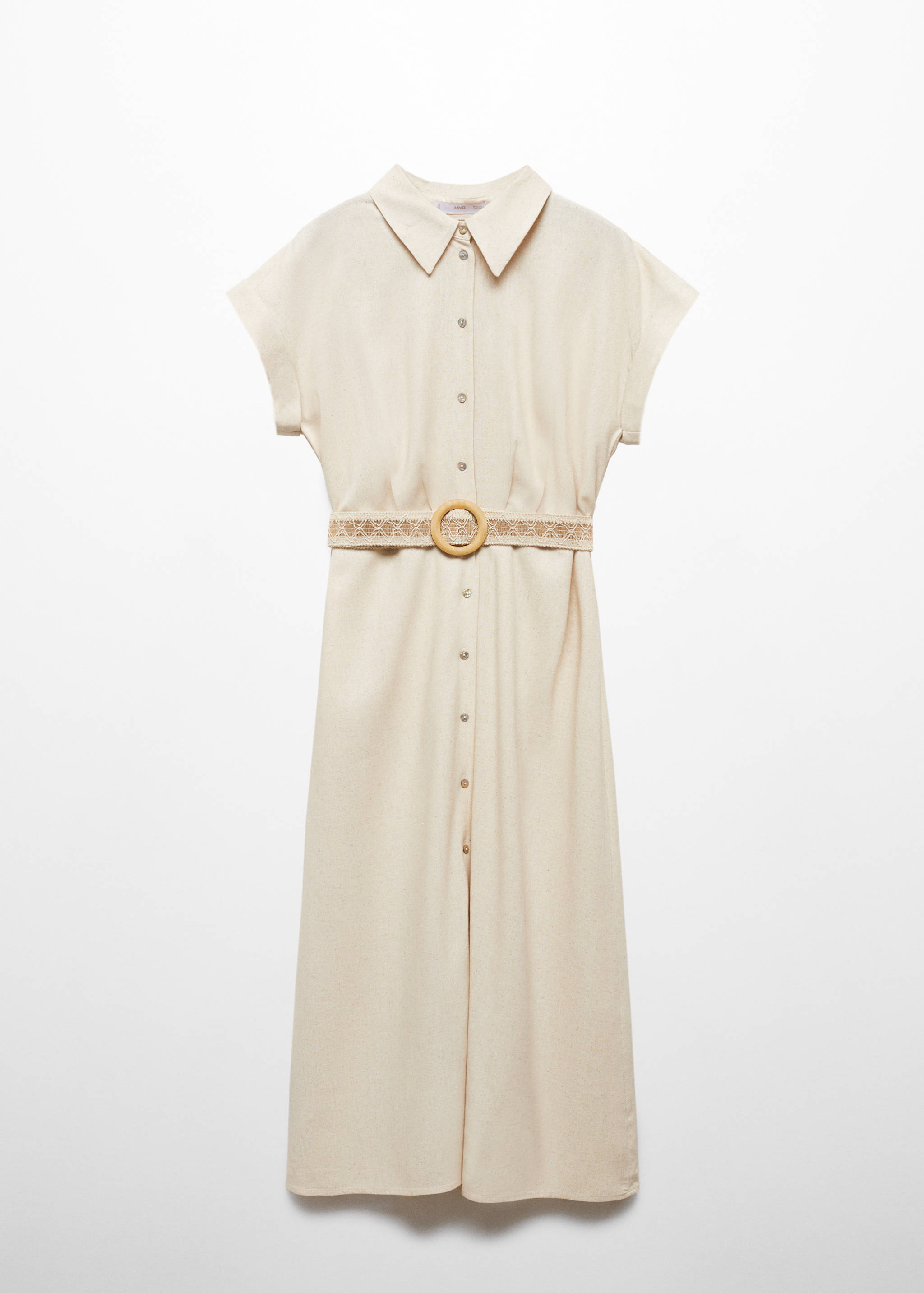 Belt shirt dress - Article without model