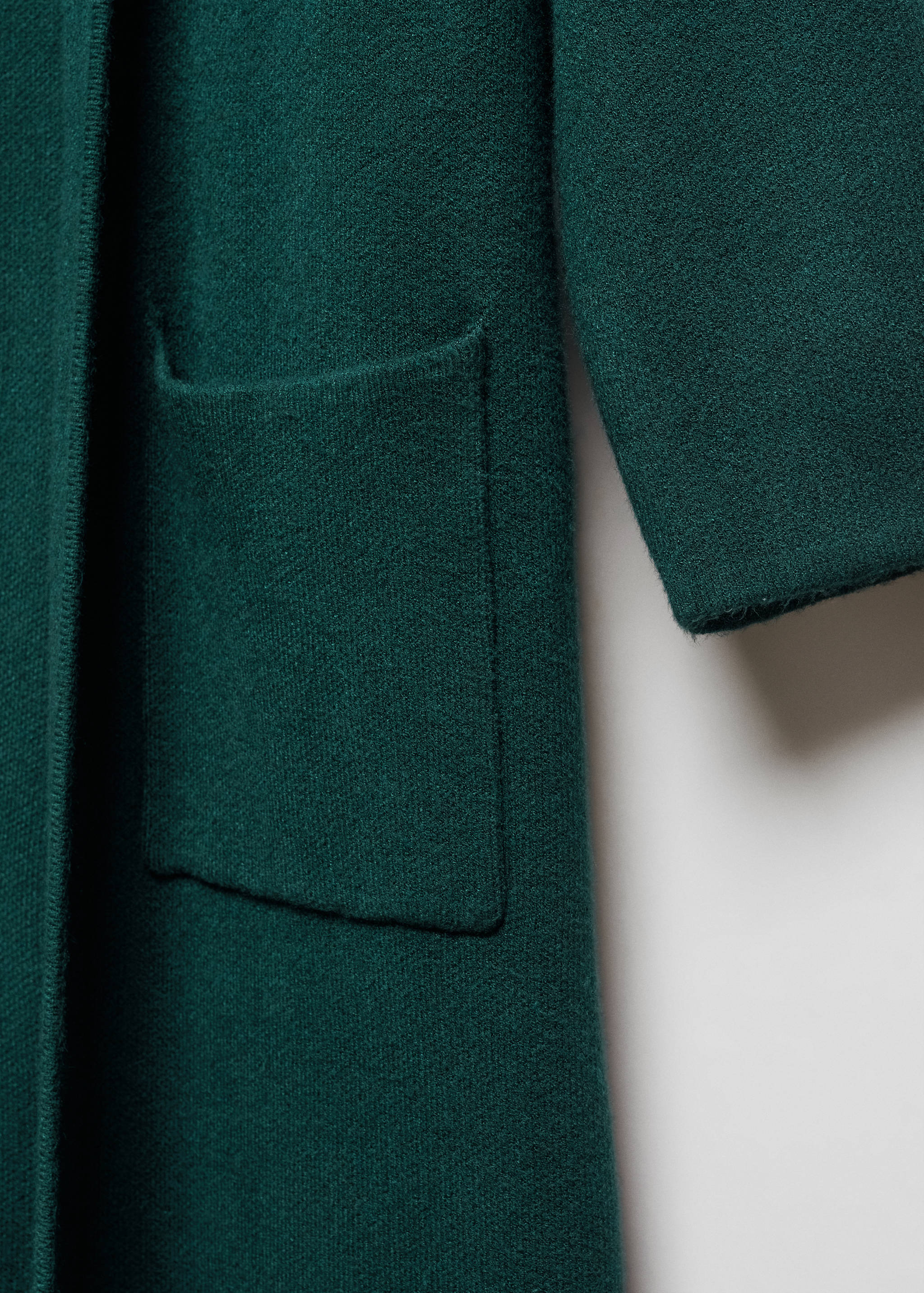 Gebreide oversized jas met zakken - Detail van het artikel 8