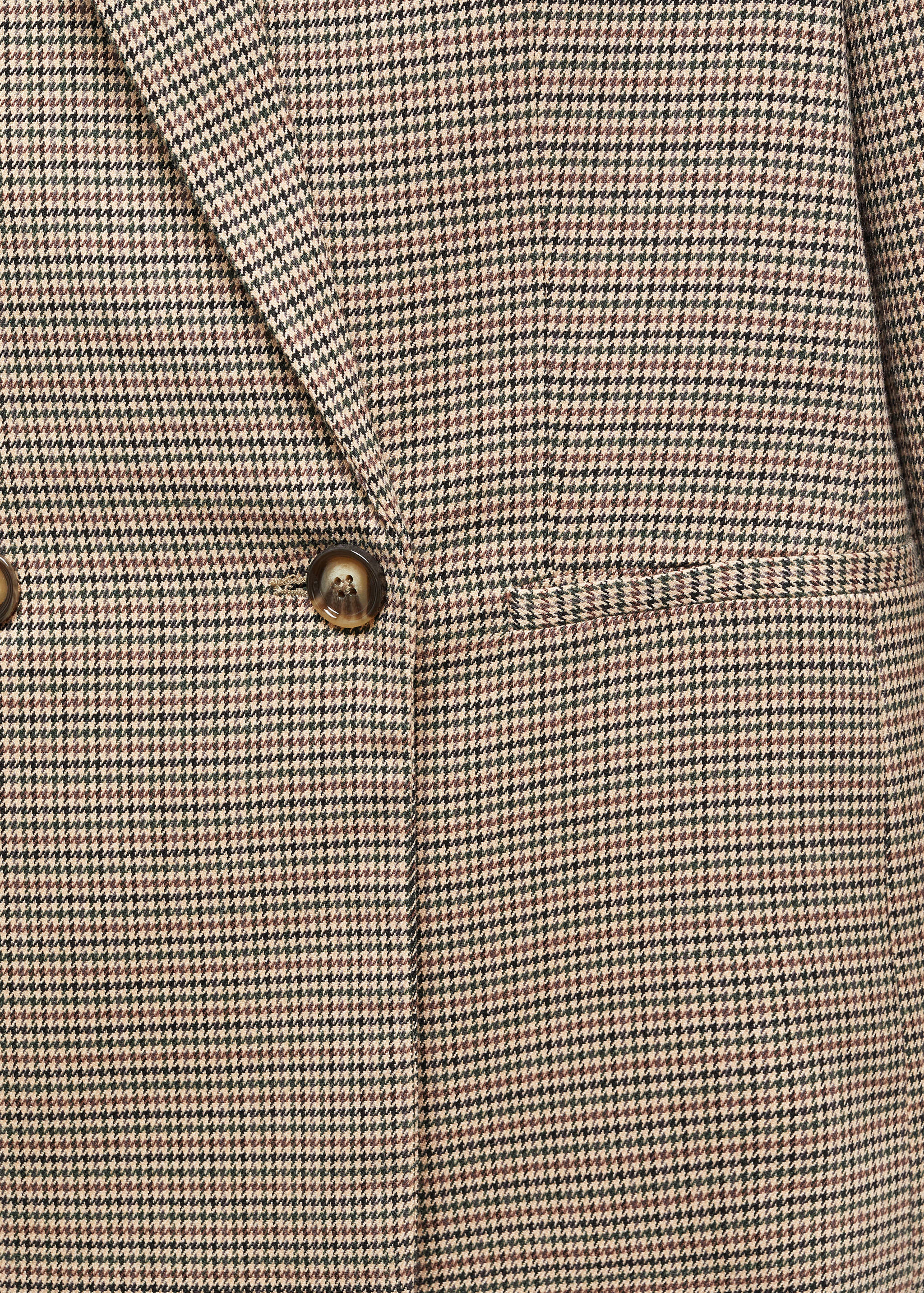 Double-breasted blazer with button - Details of the article 8