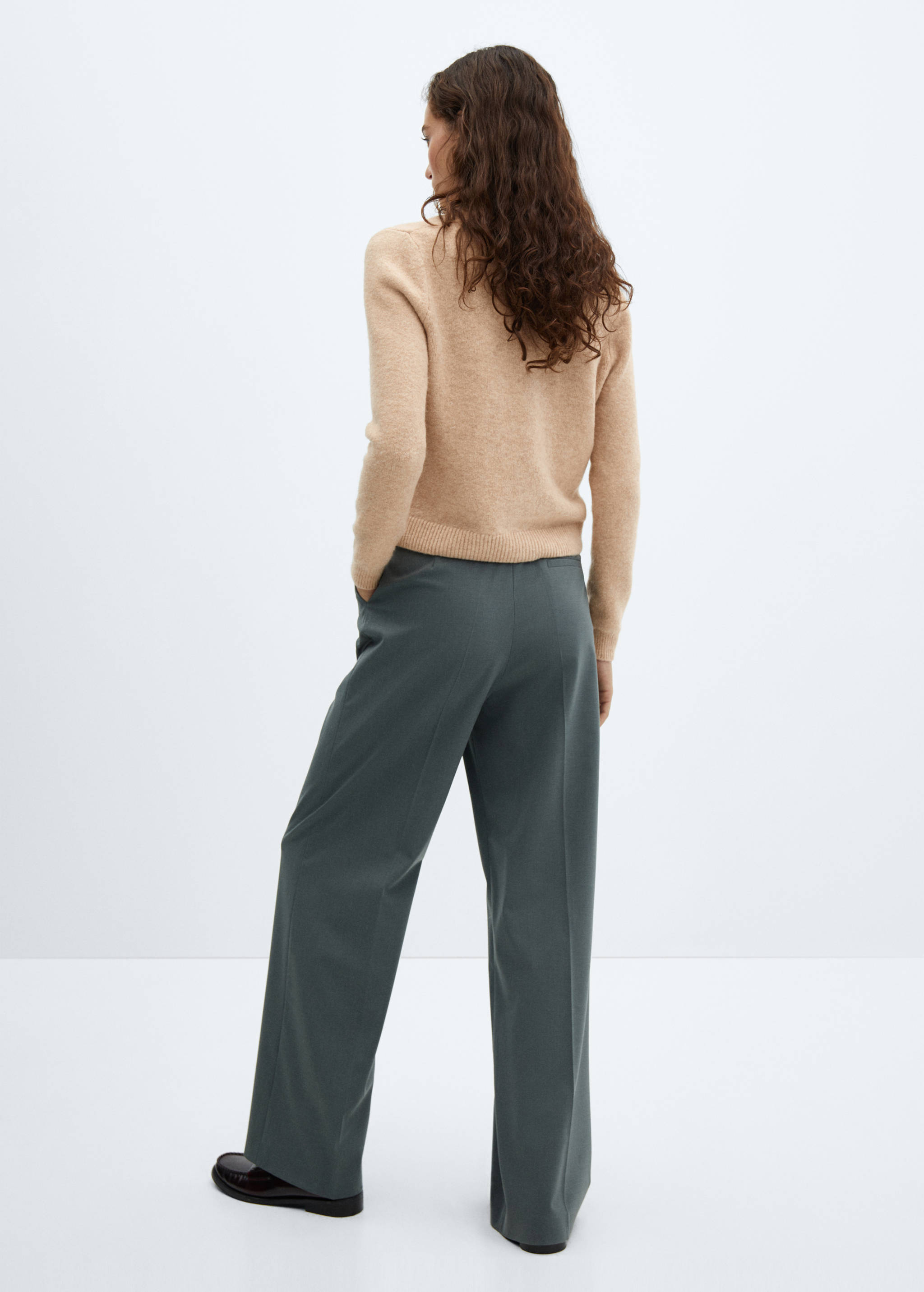 Cárdigan punto botones - Reverso del artículo