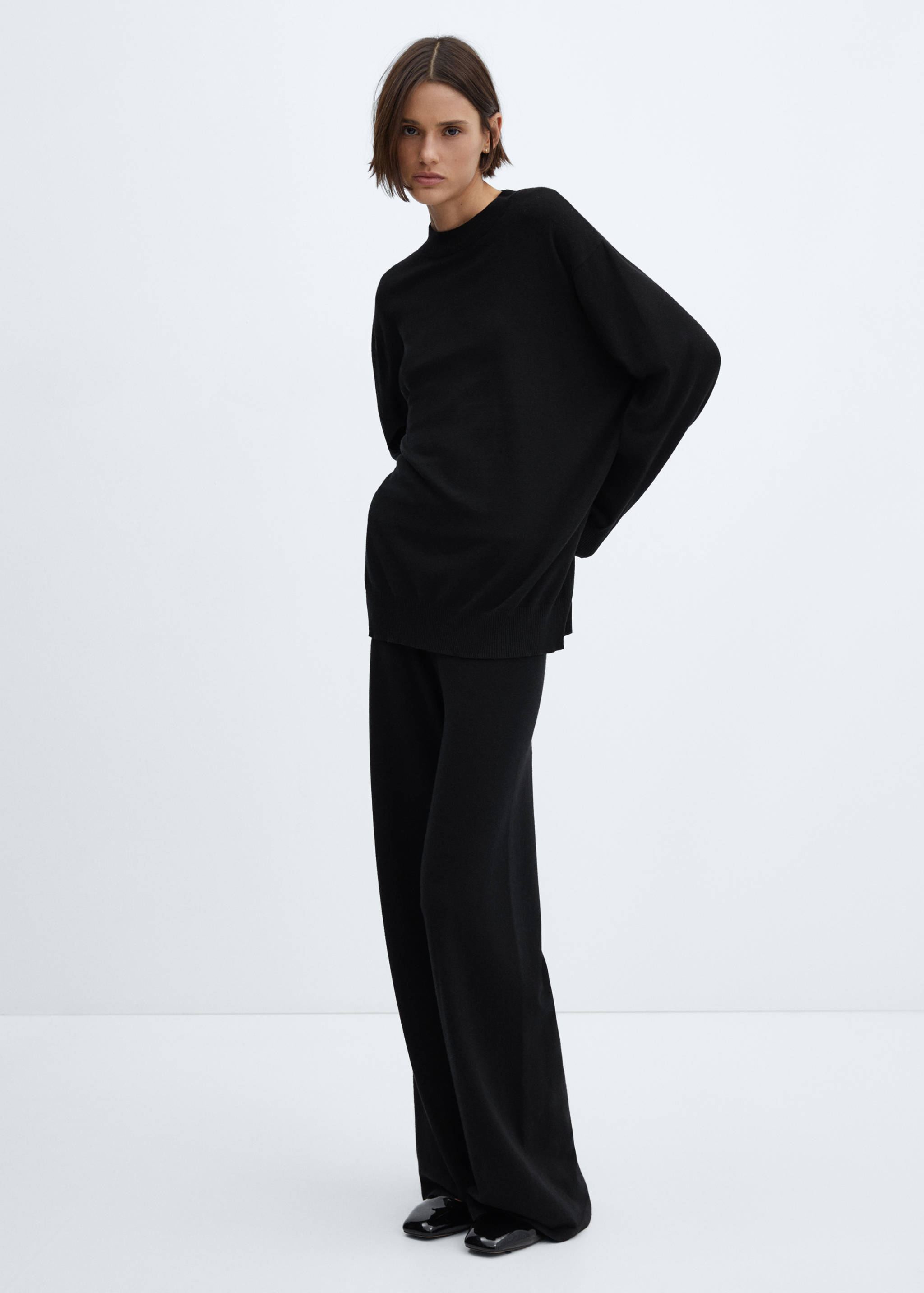 Pantalons punt wideleg - Pla general