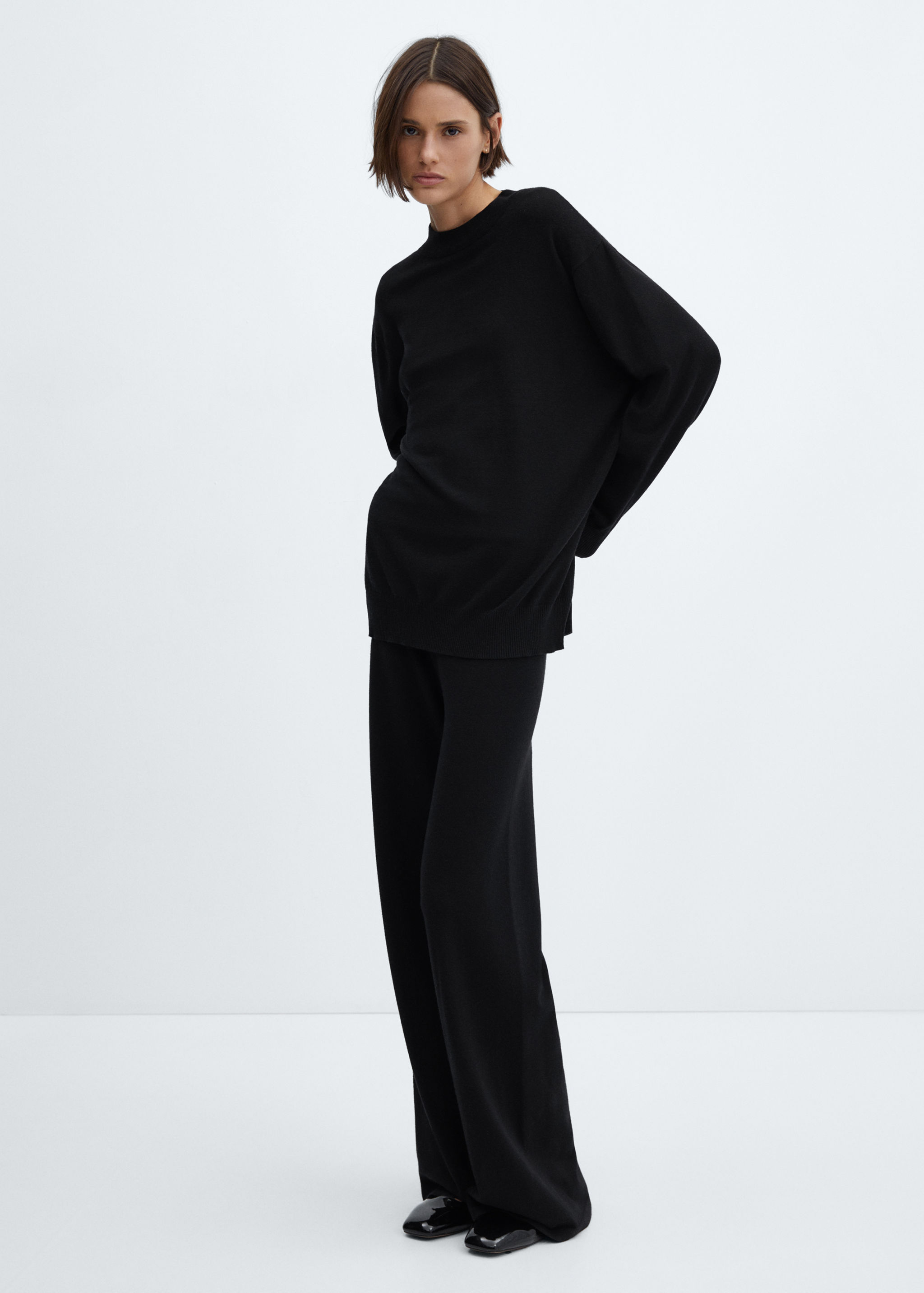 Pantalons punt wideleg - Pla general