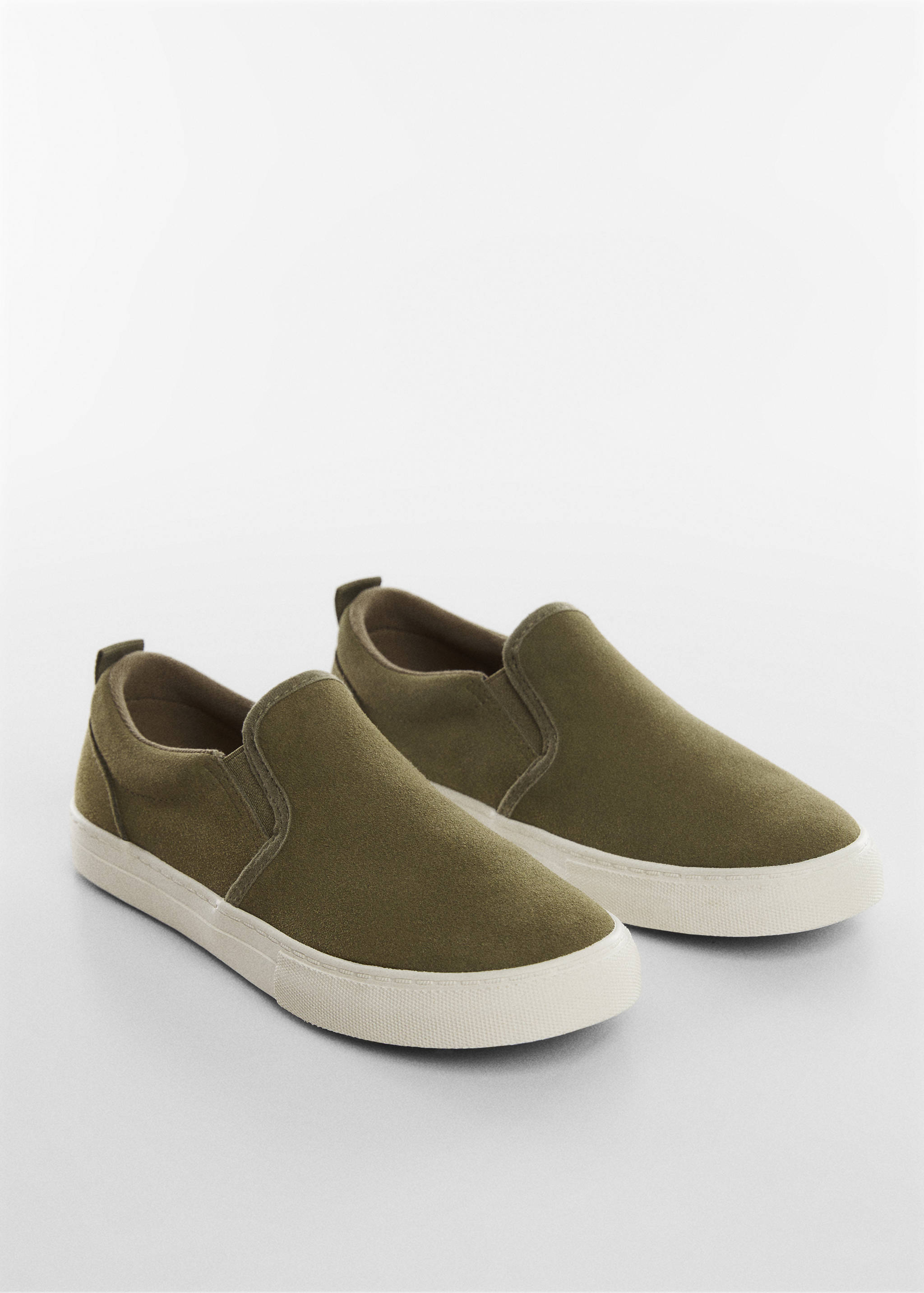 Leather sneakers - Medium plane