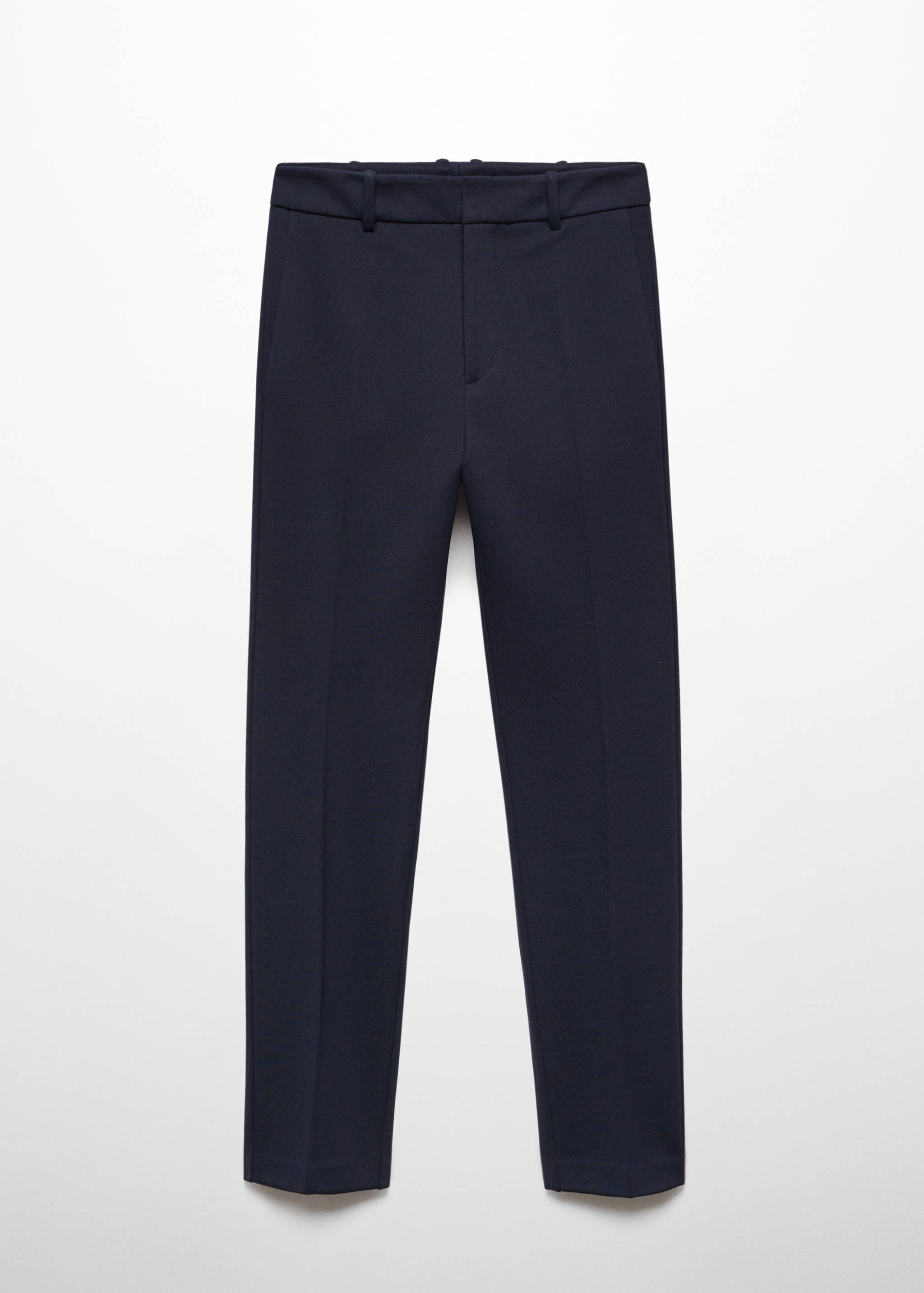 Pantaloni drepți din tricot roma - Articol fără model