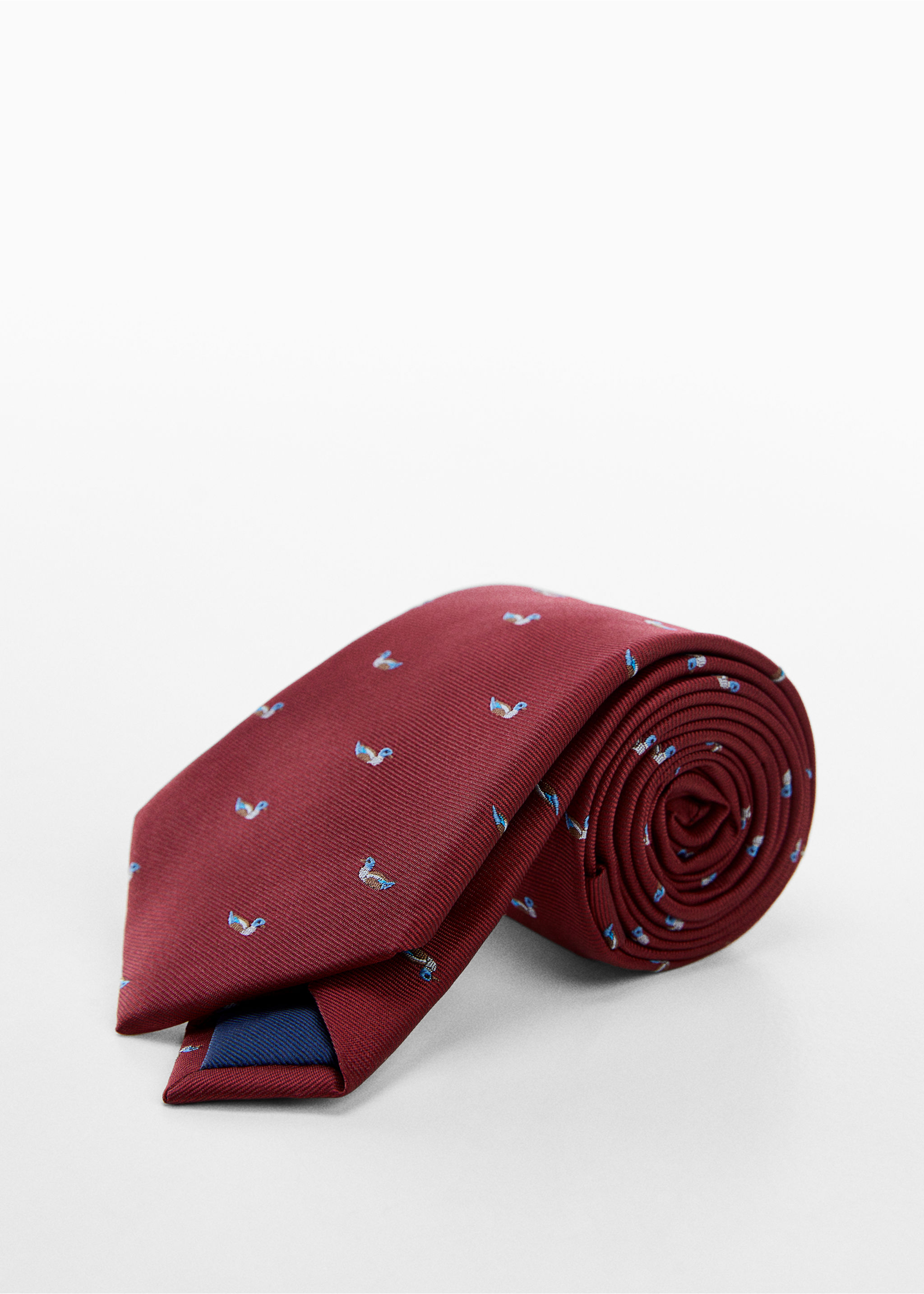 Tie with animals print - Medium plane