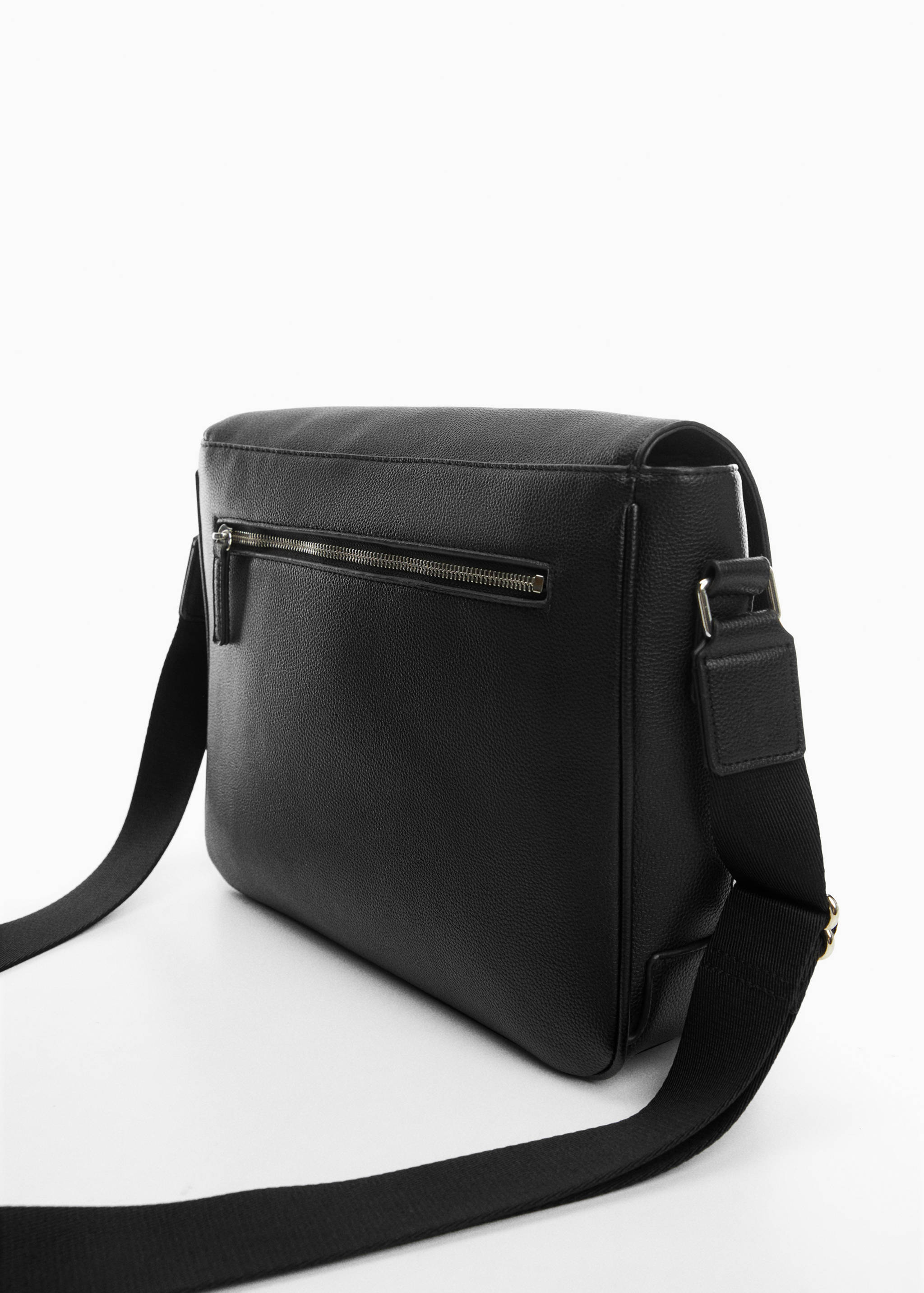 Sac bandoulière simili-cuir effet grainé - Détail de l'article 1