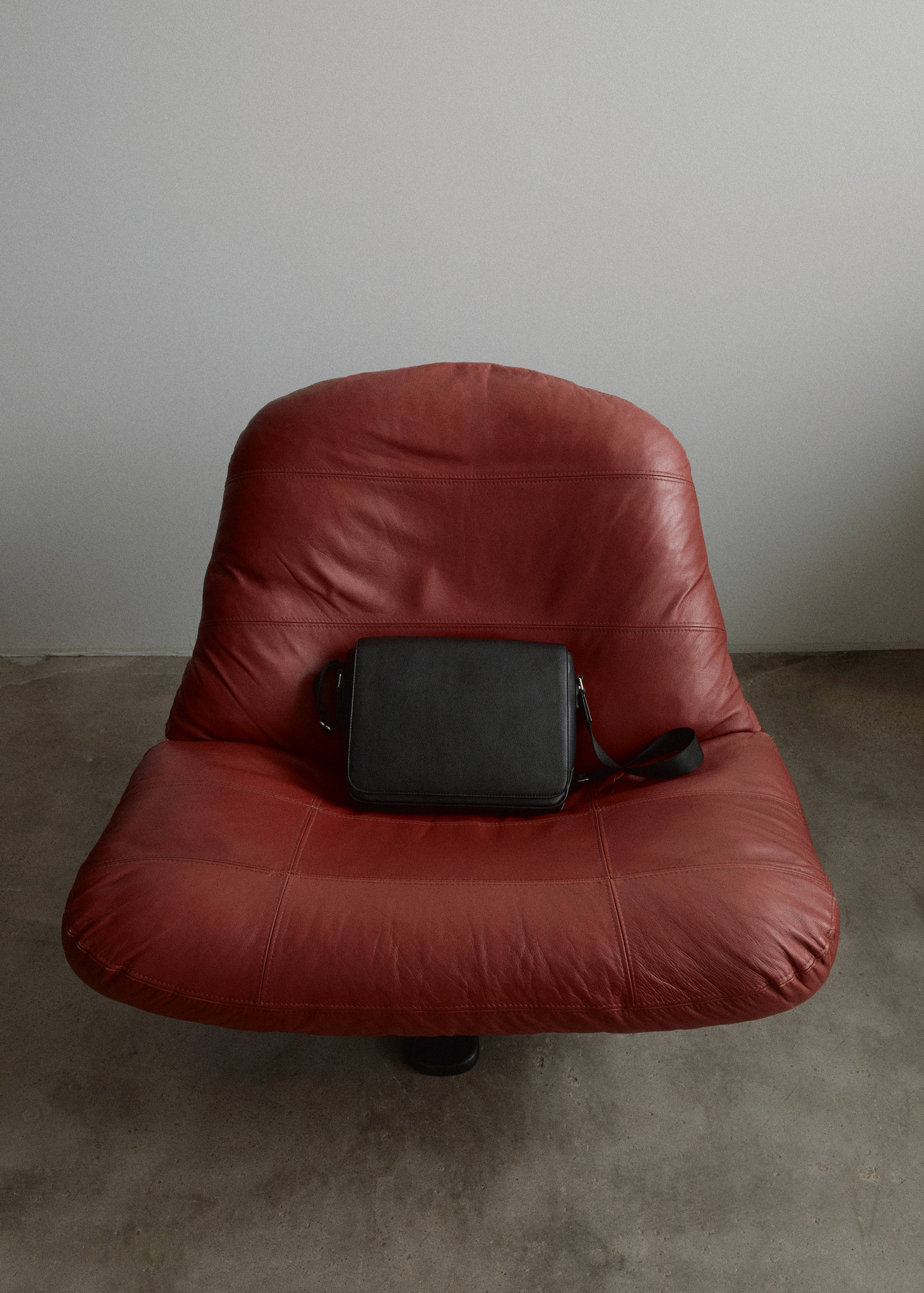 Sac bandoulière simili-cuir effet grainé - Détail de l'article 9