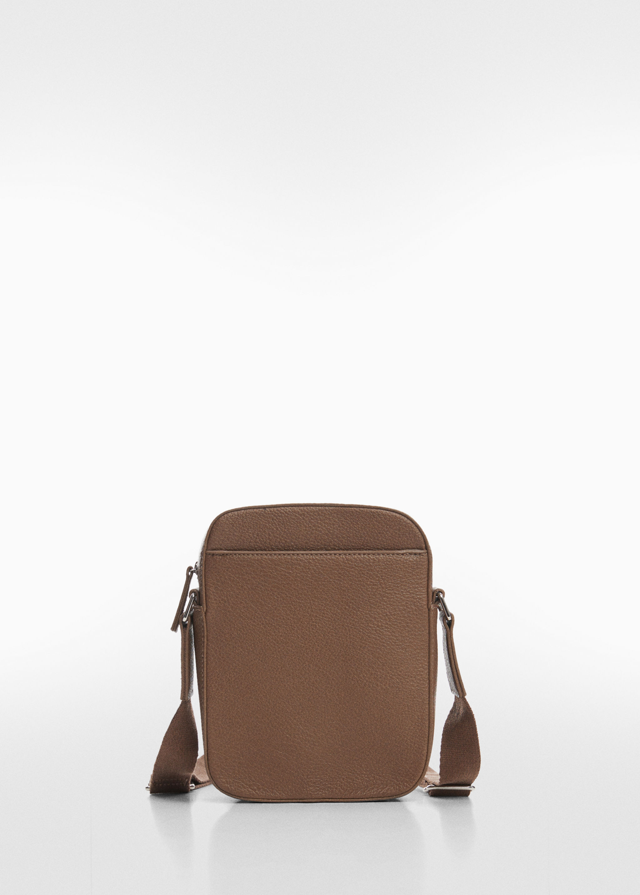 Schultertasche mit Narbenleder-Effekt - Artikel ohne Model