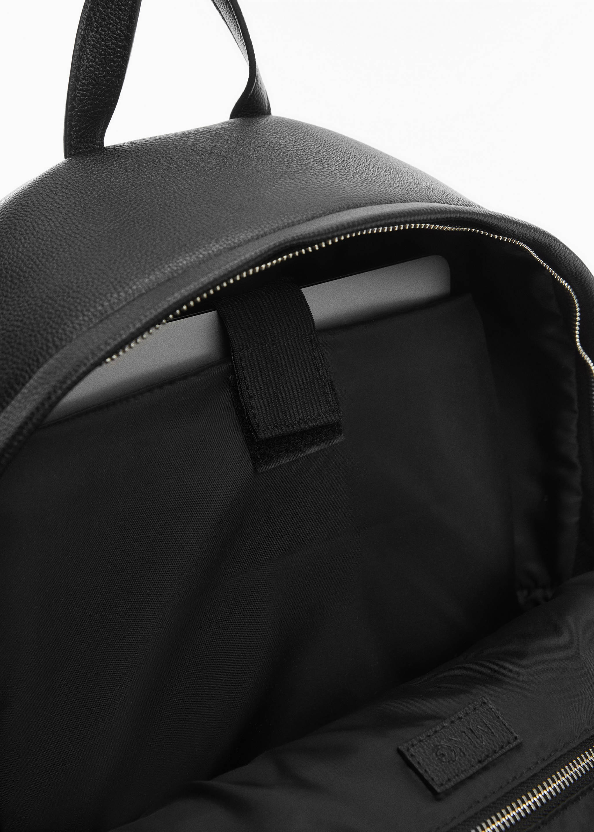 Faux-leather backpack - Details of the article 2