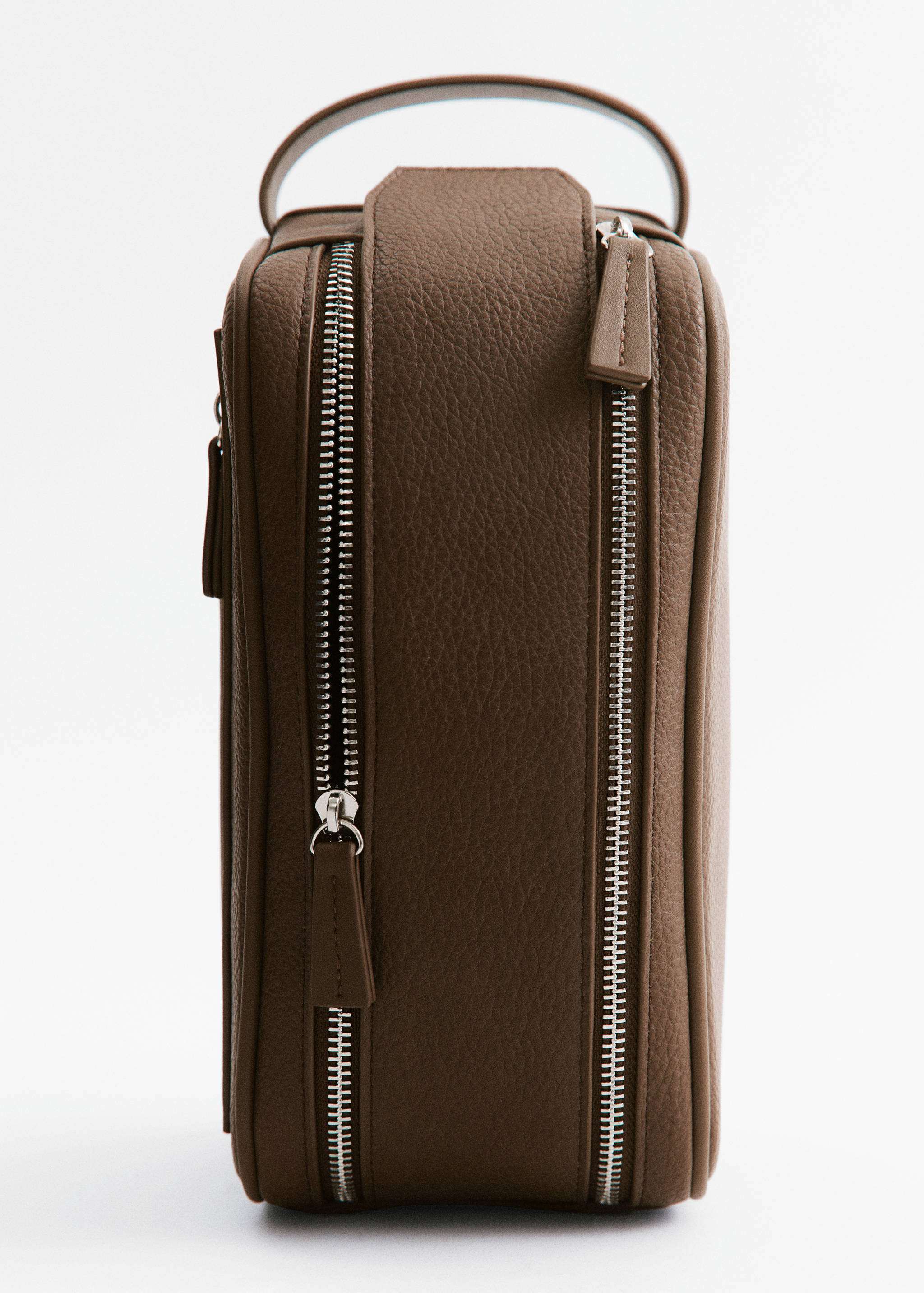 Trousse cuir foulé zip - Détail de l'article 9