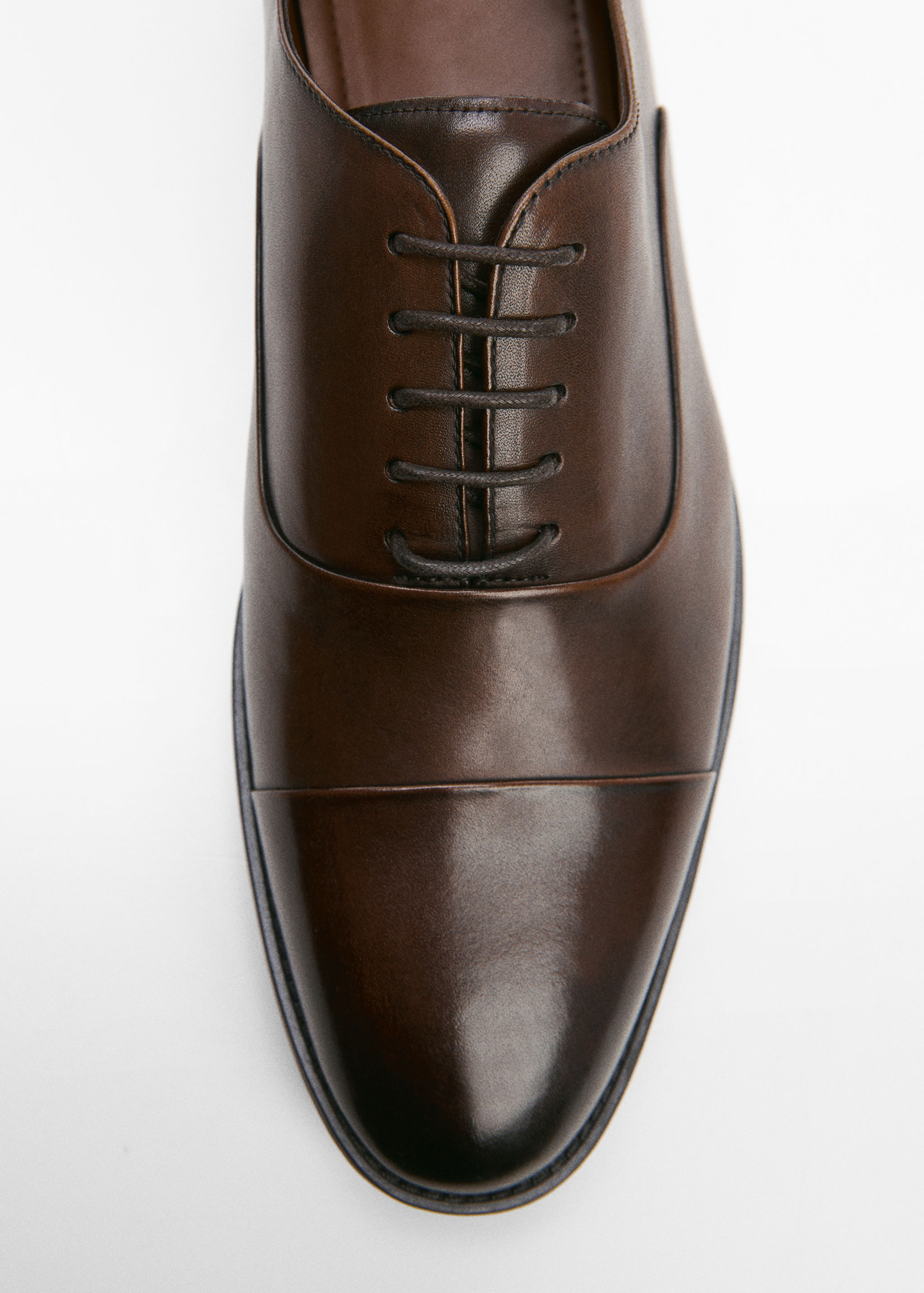 Chaussures costume simili-cuir forme allongée - Détail de l'article 1