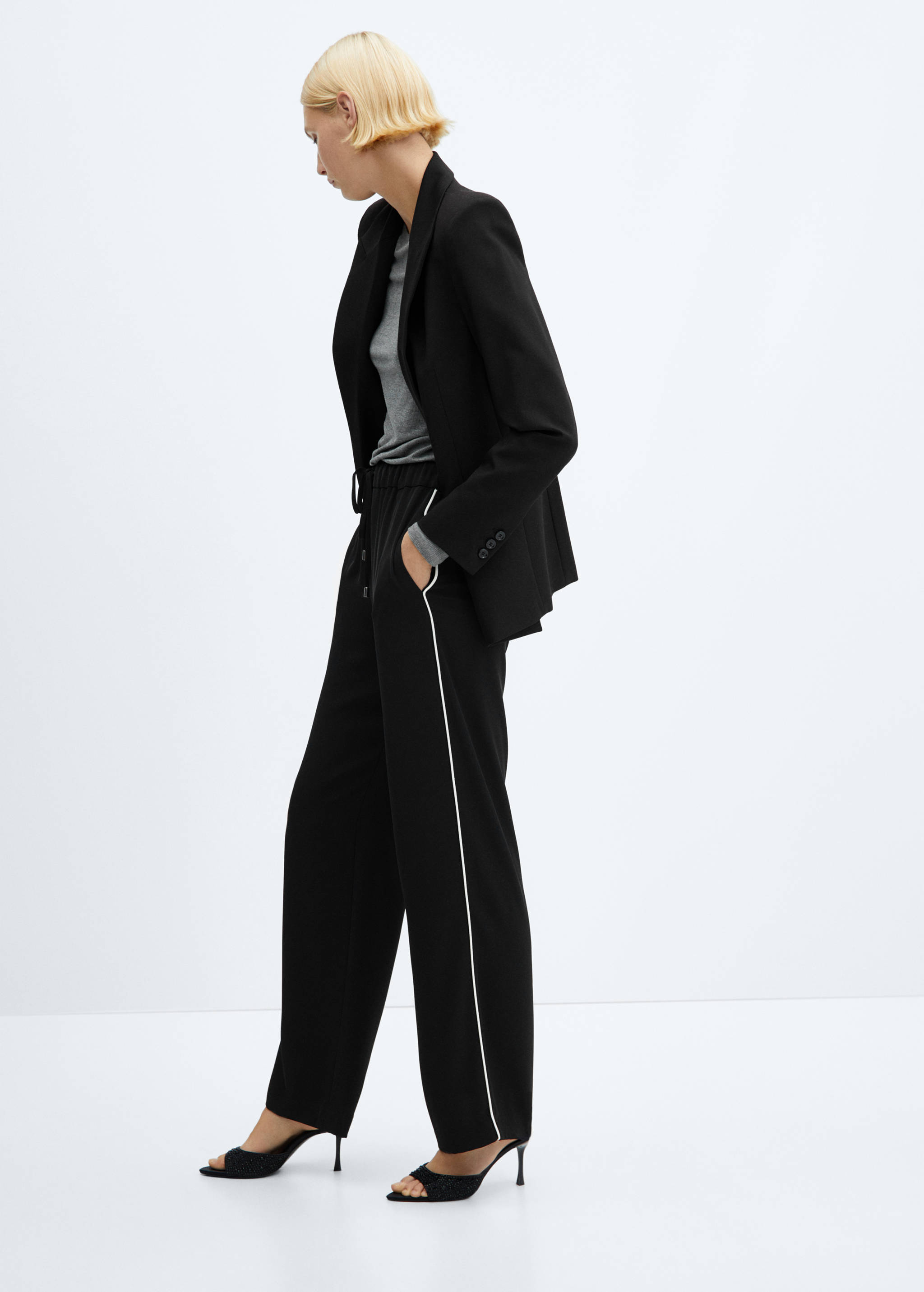 Elastic waist trousers - Details of the article 3