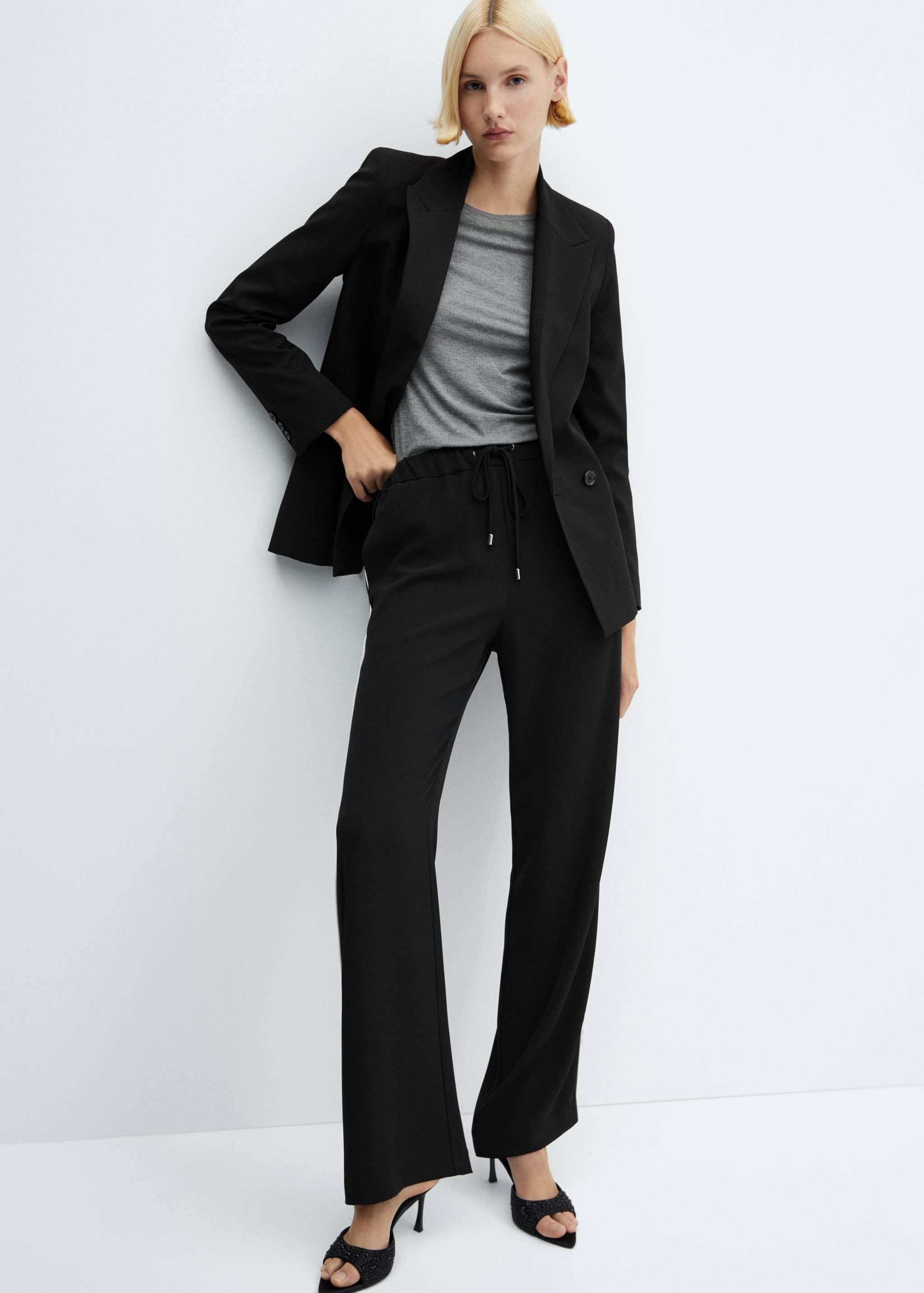 Elastic waist trousers - Details of the article 2