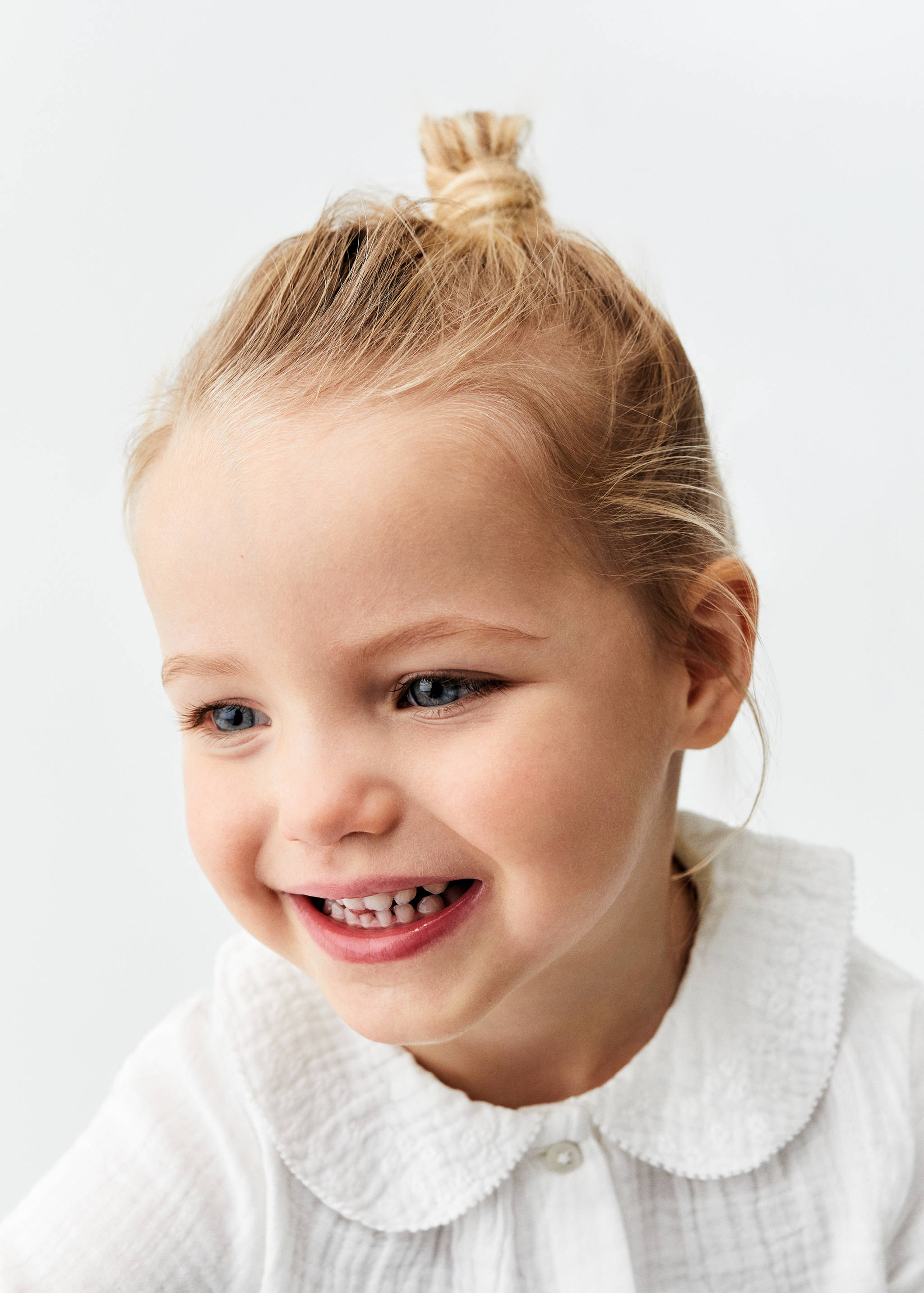 Cheesecloth cotton blouse - Details of the article 1