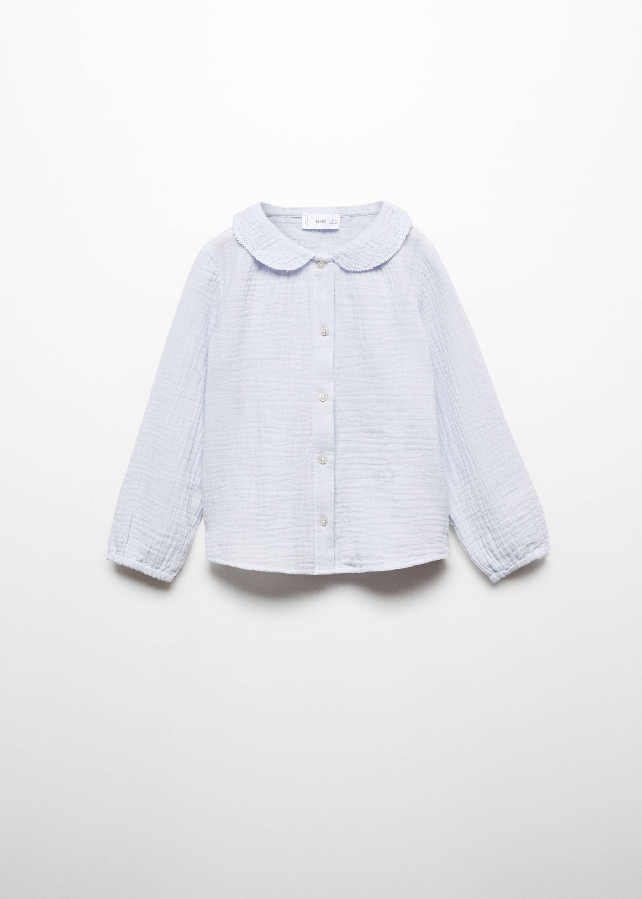 Cheesecloth cotton blouse - Article without model