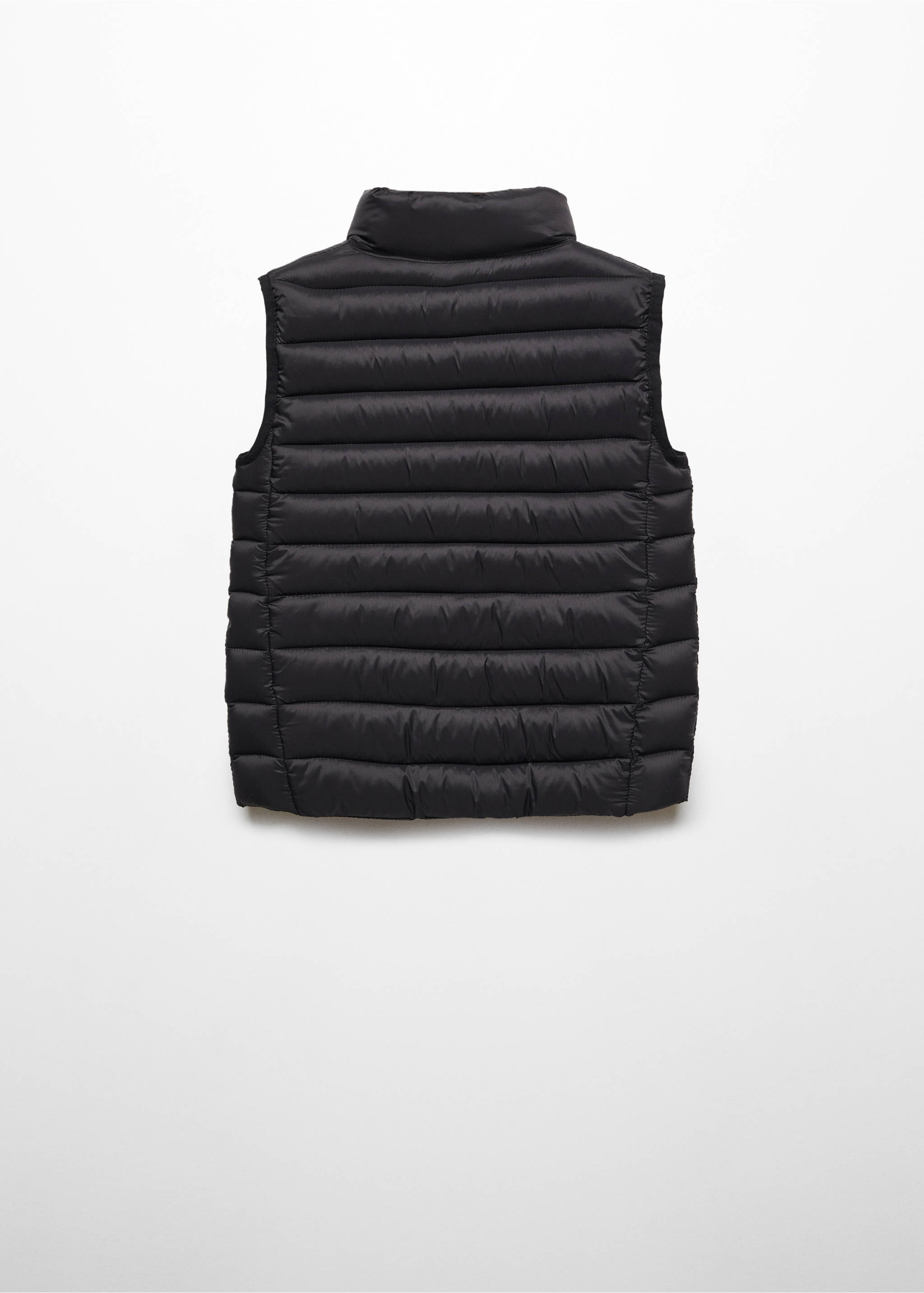 Gilet matelassé - Verso de l’article, Noir. Ref: 67090655-00.