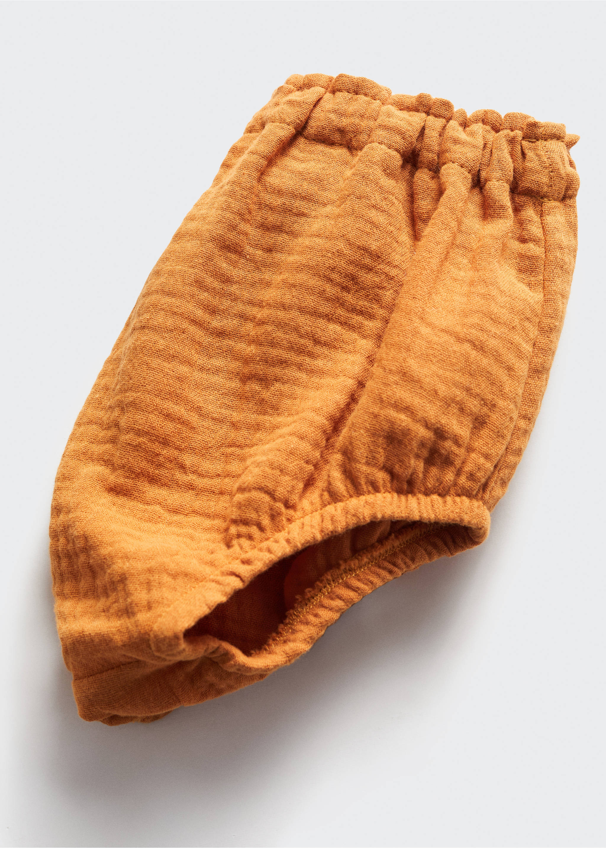 Baumwoll-Shorts - Detail des Artikels 0, Senfgelb. Ref: 67090667-00.