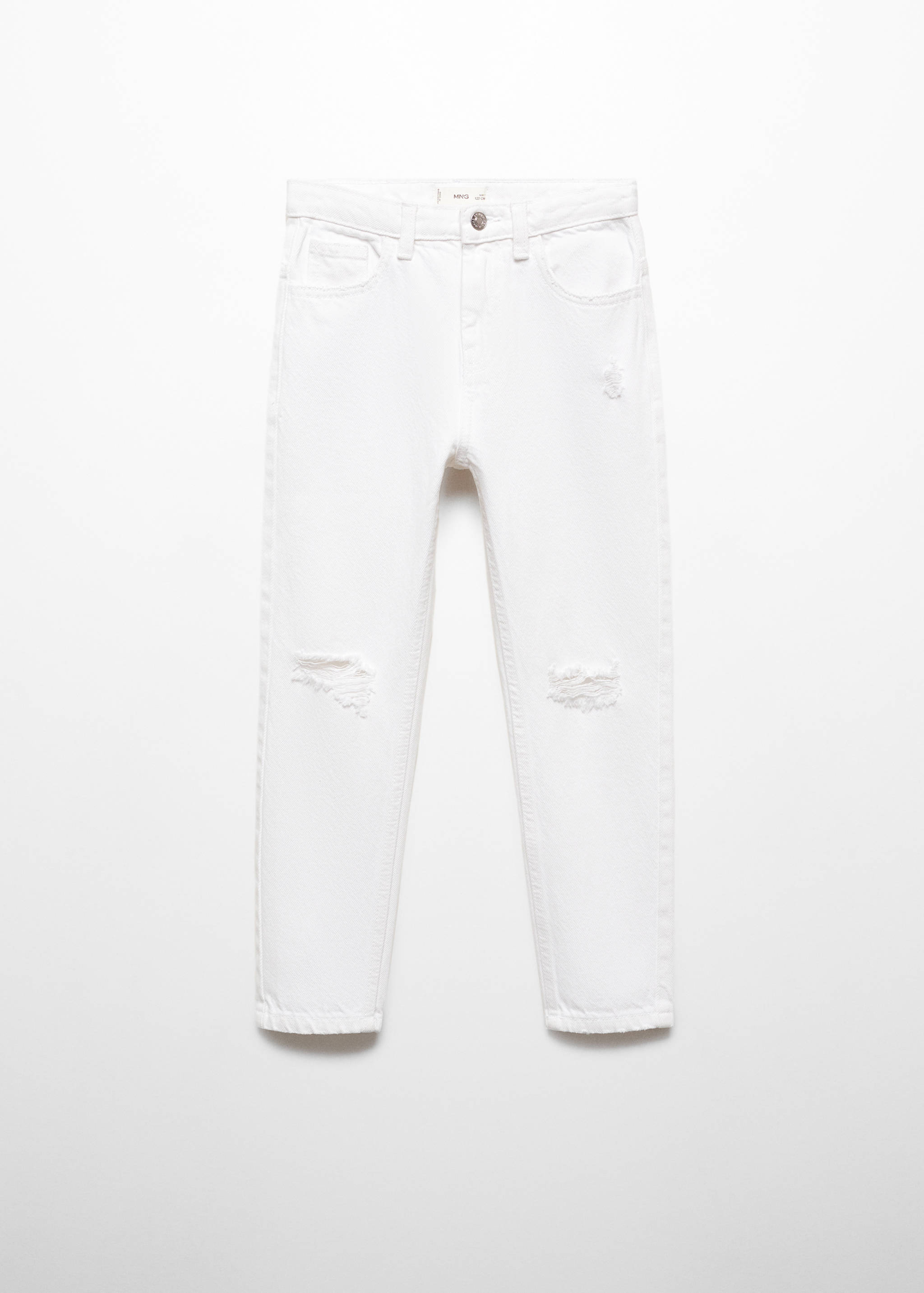 Dad decorative ripped jeans - Article without model