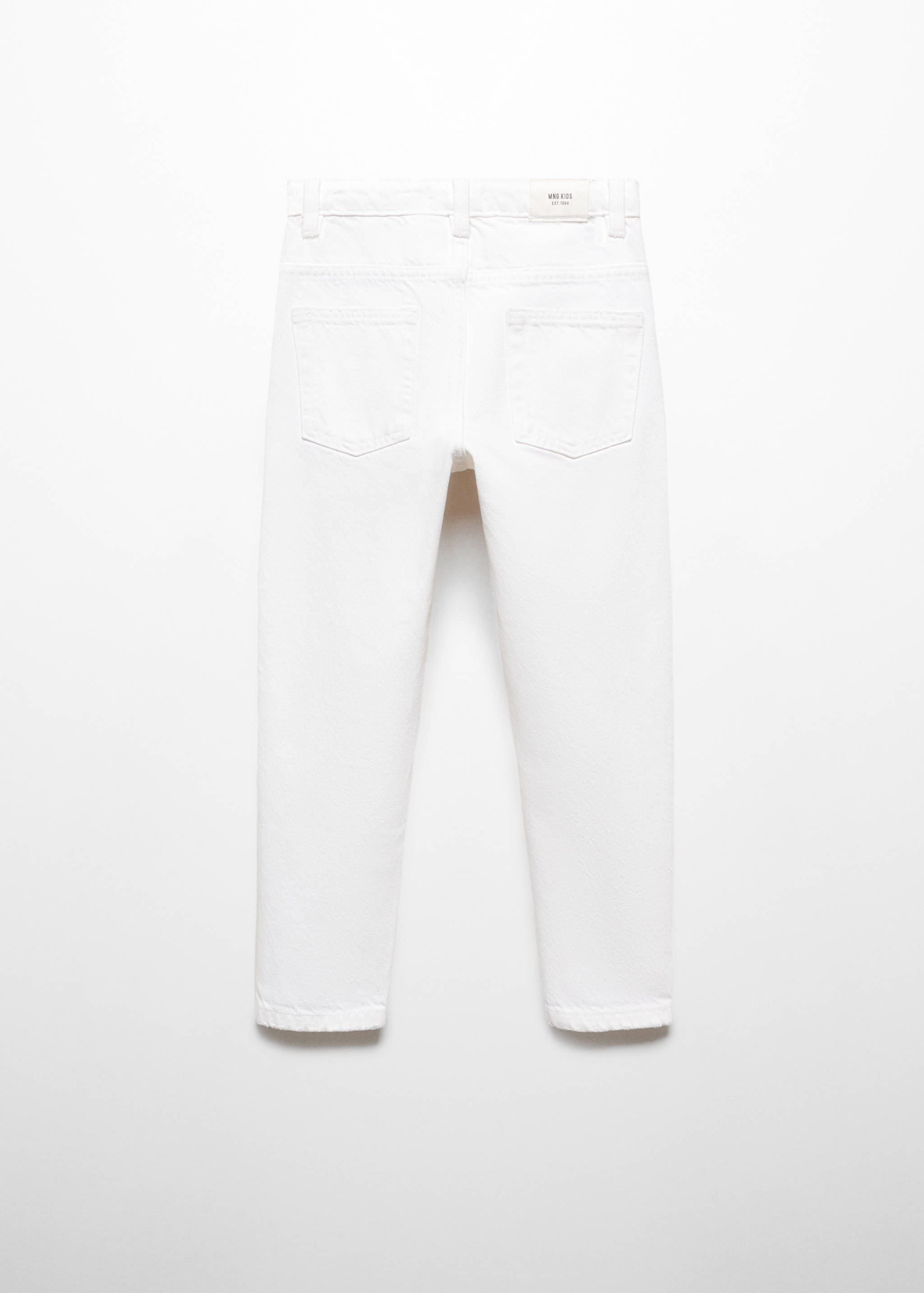 Dad decorative ripped jeans - Reverse of the article