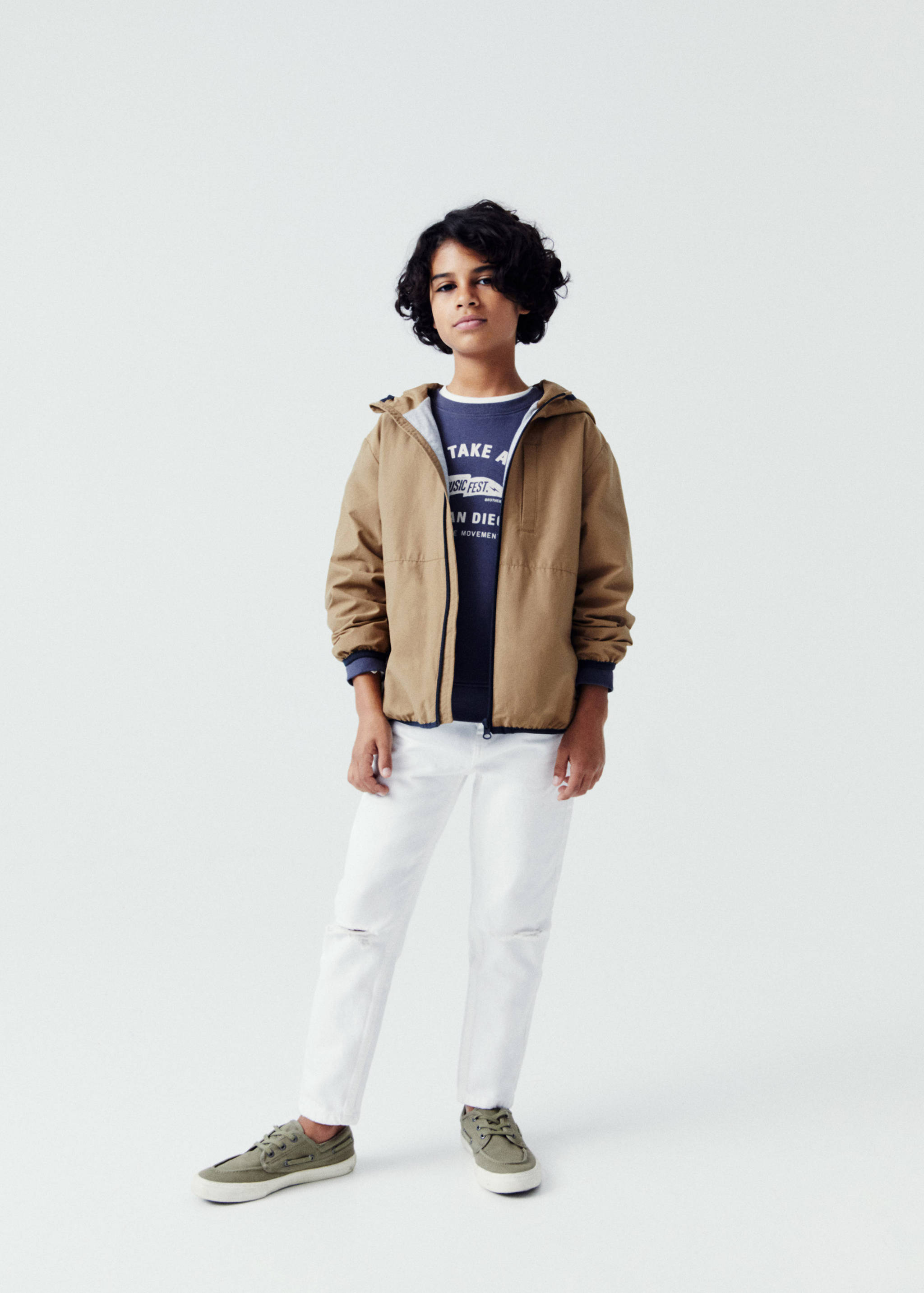 Dad decorative ripped jeans - Details of the article 5