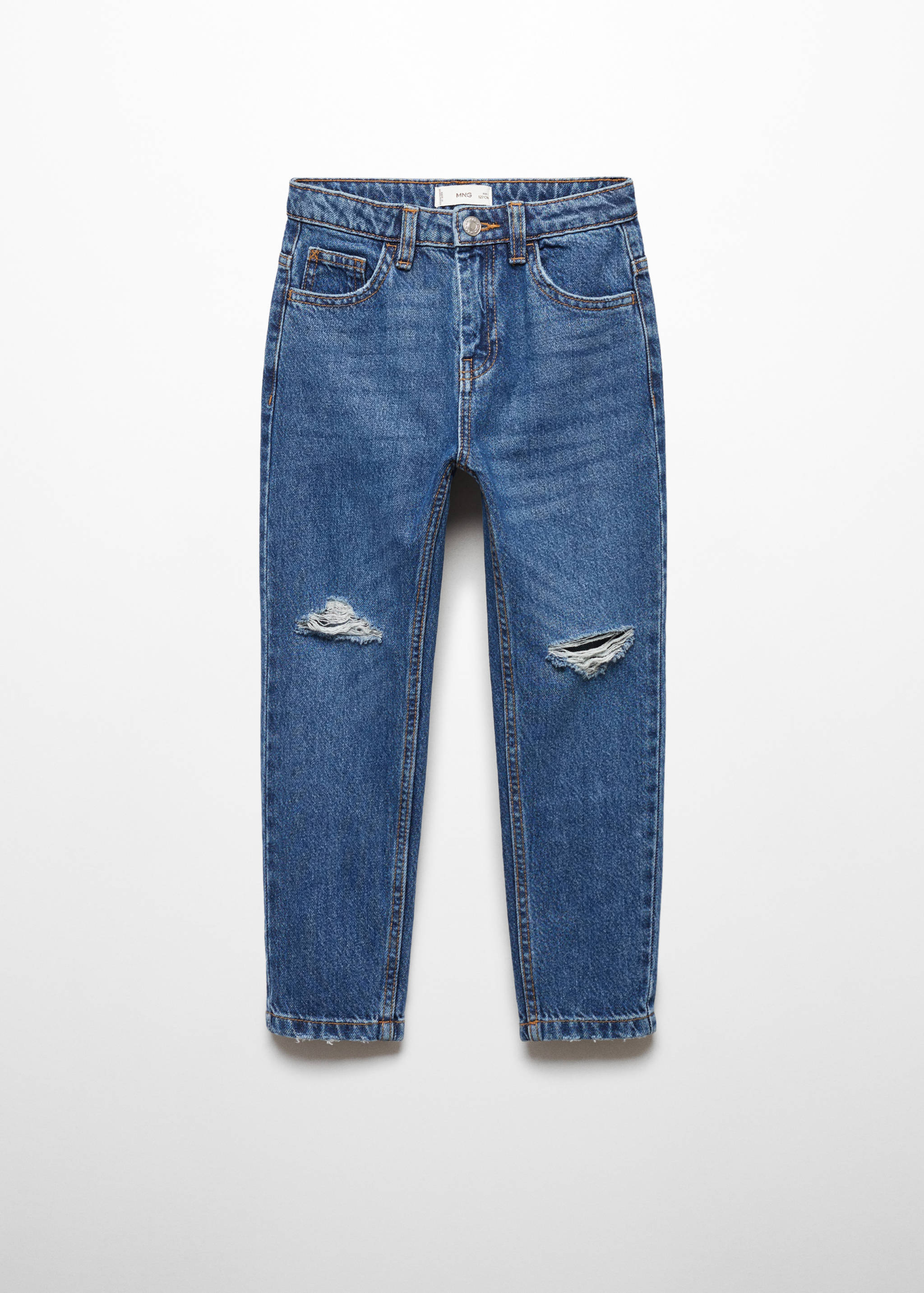 Dad decorative ripped jeans - Article without model