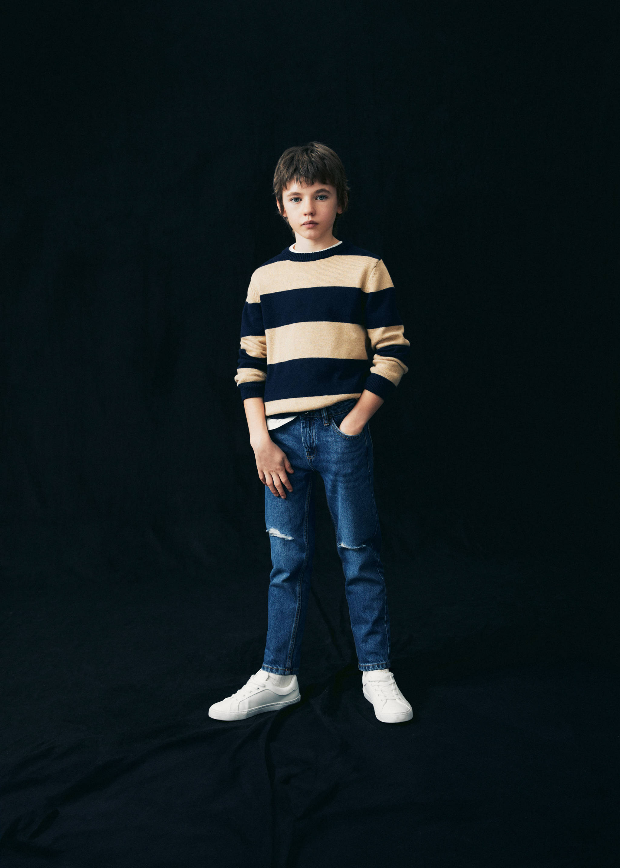 Dad decorative ripped jeans - Details of the article 5