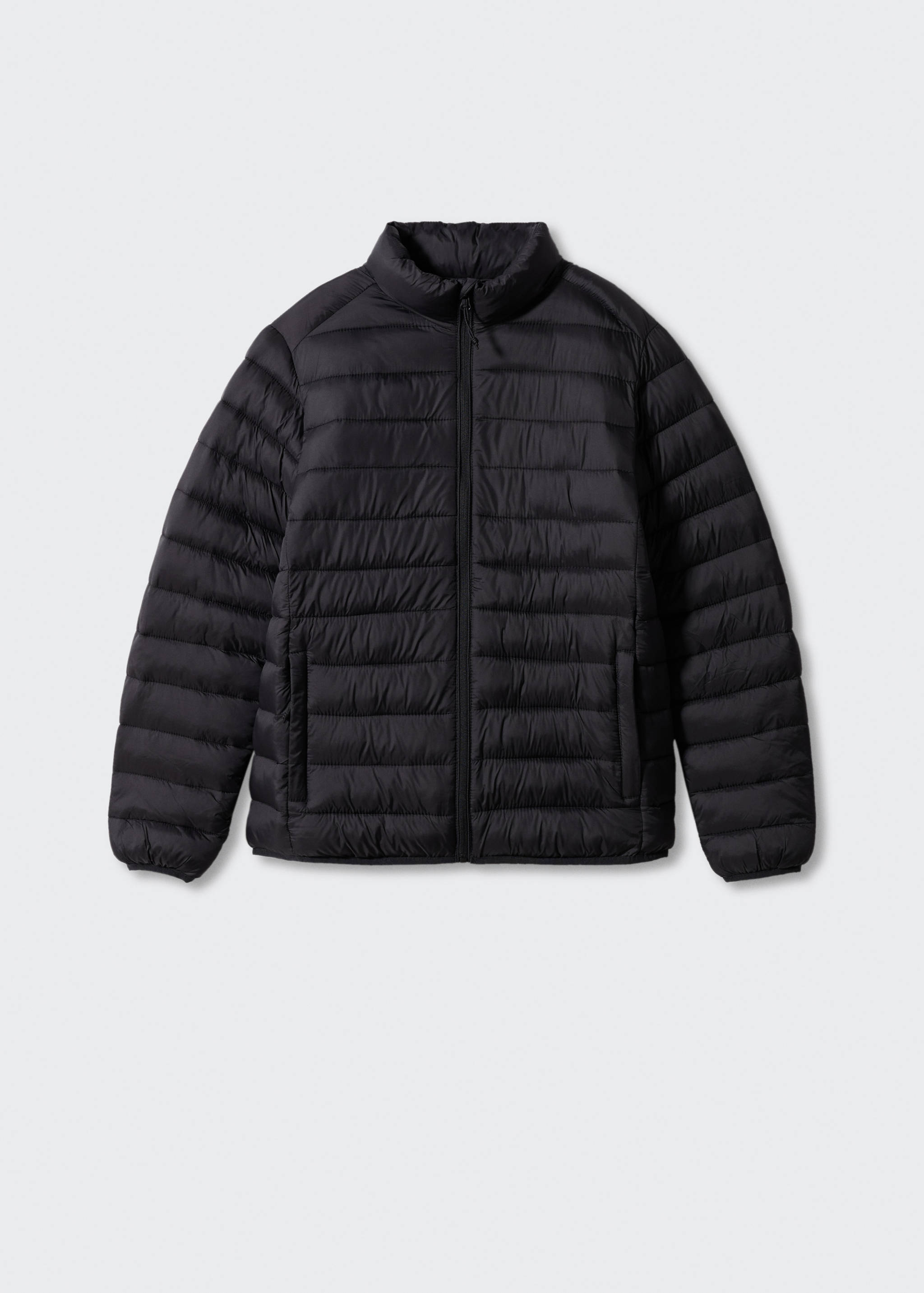 Side-zip puffer coat - Article without model
