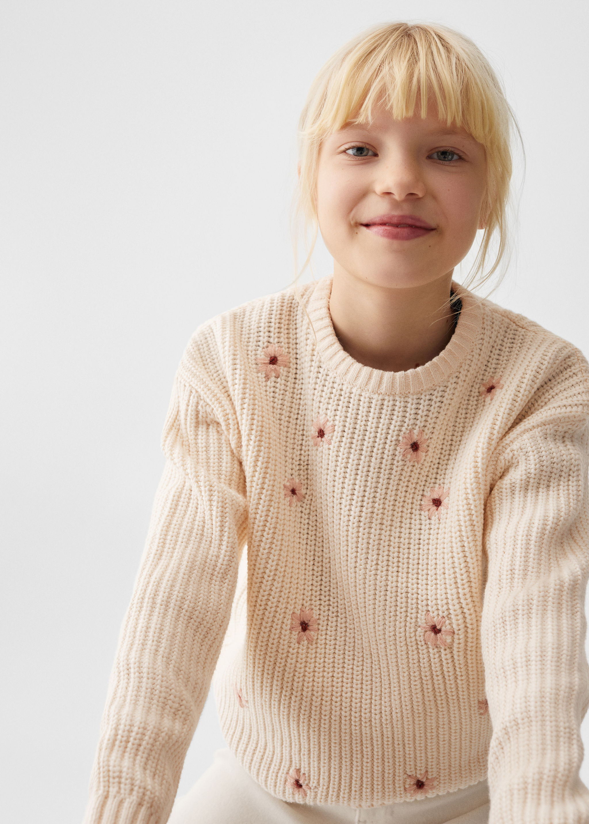 Jersei brodat floral - Detall de l'article 1