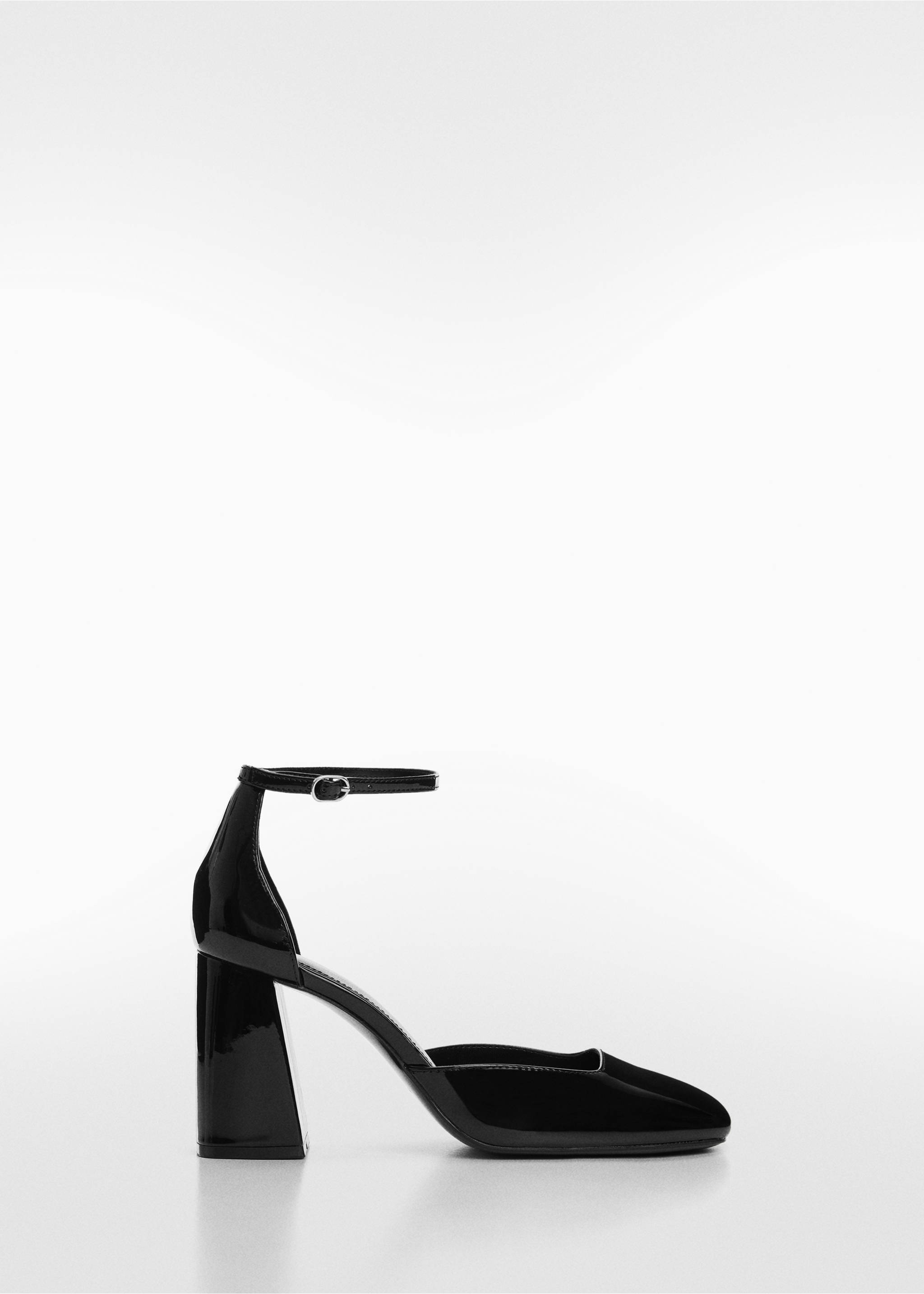 Patent-effect stiletto-heel shoes - Article without model, Black. Ref: 67091011-00.