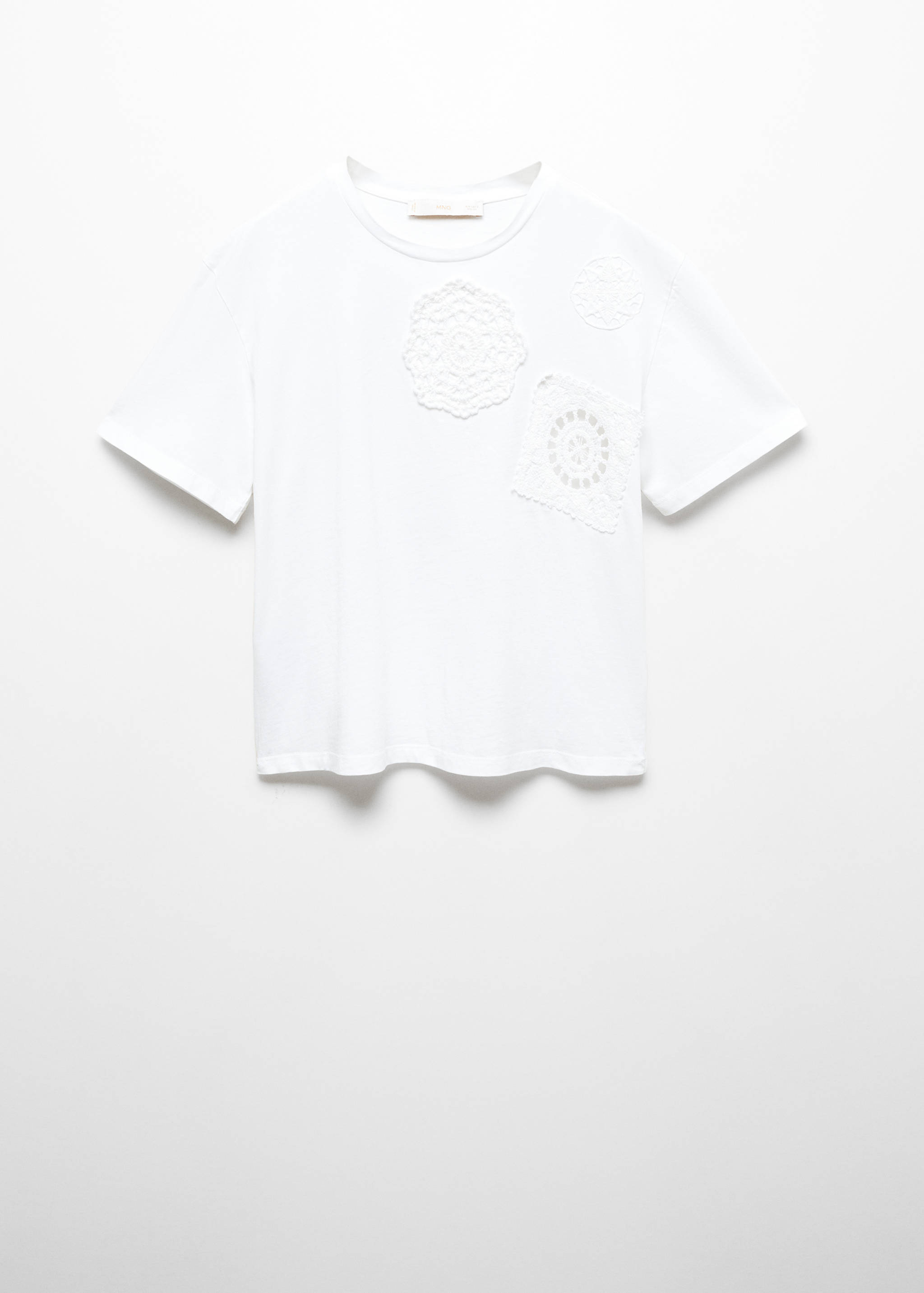 Baumwoll-Shirt mit Stickereien - Artikel ohne Model