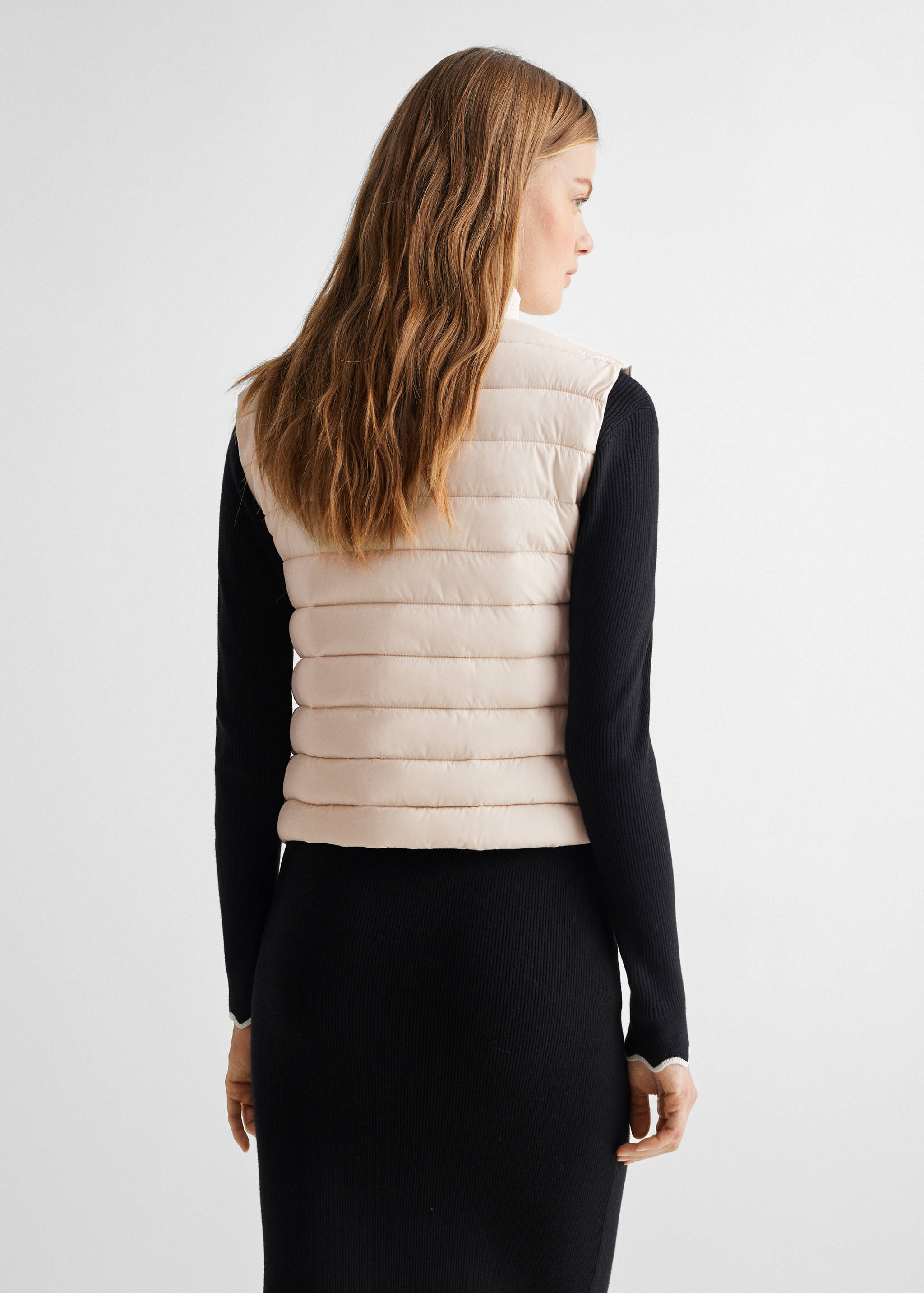 Steppweste - Rückseite des Artikels