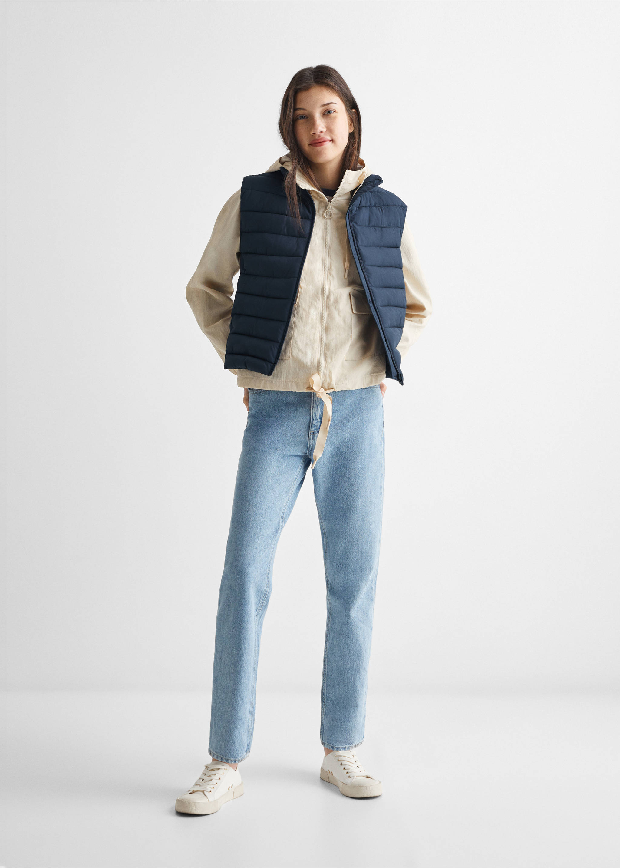 Quilted gilet - General plane, Dark Navy. Ref: 67092911-00.