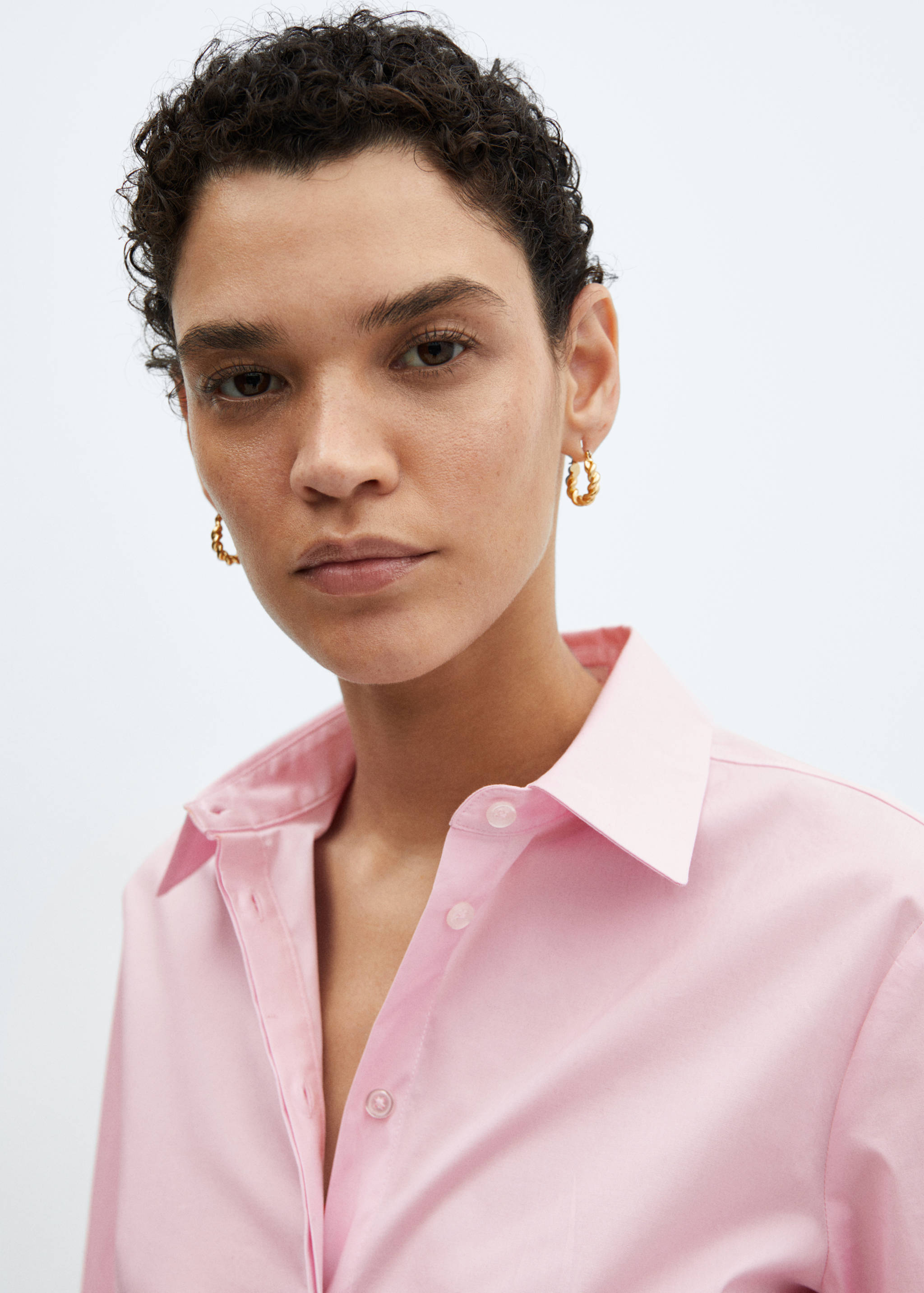 Camisa entallada algodón - Detalle del artículo 1