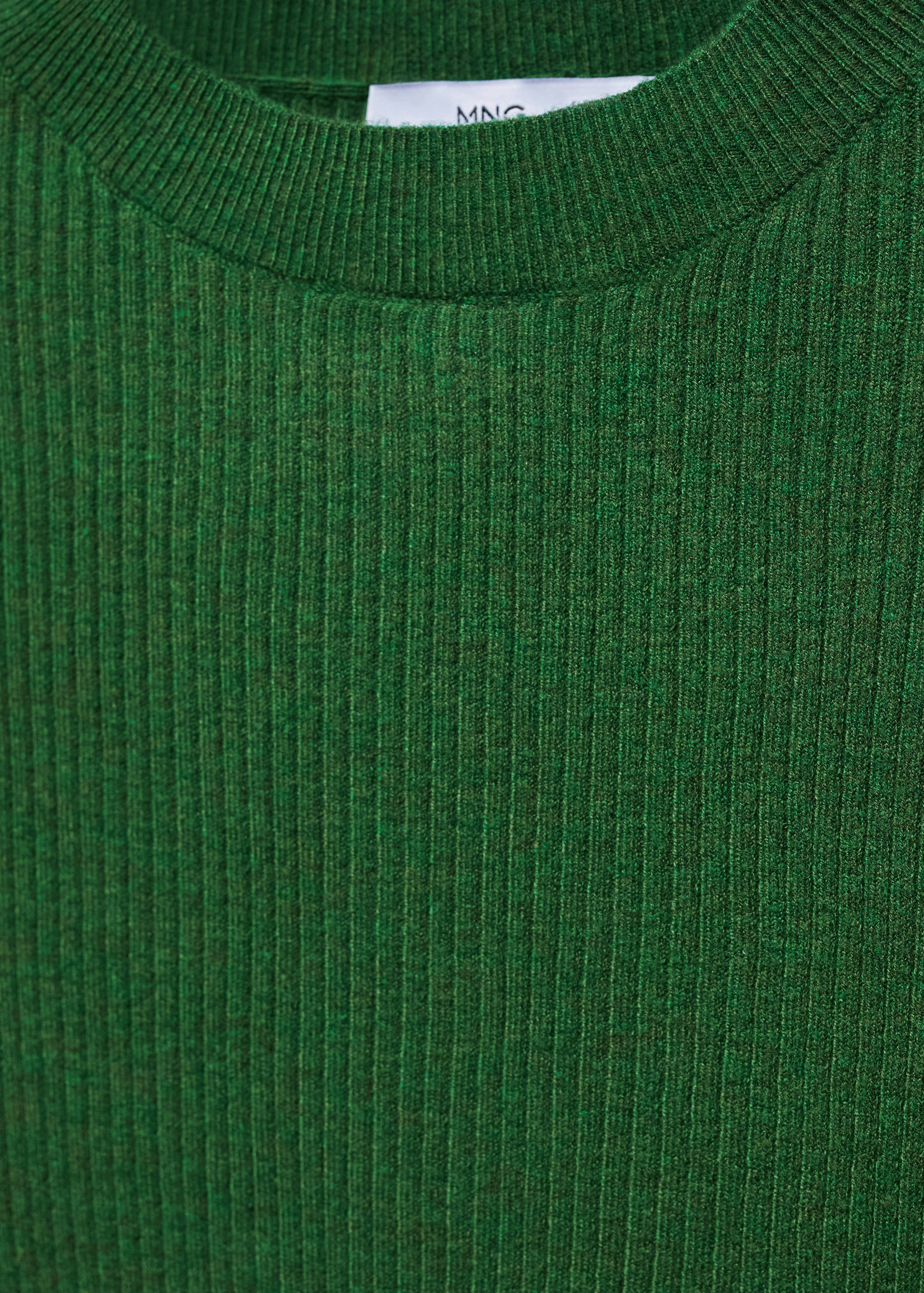 Ribbed round-neck sweater - Details of the article 8