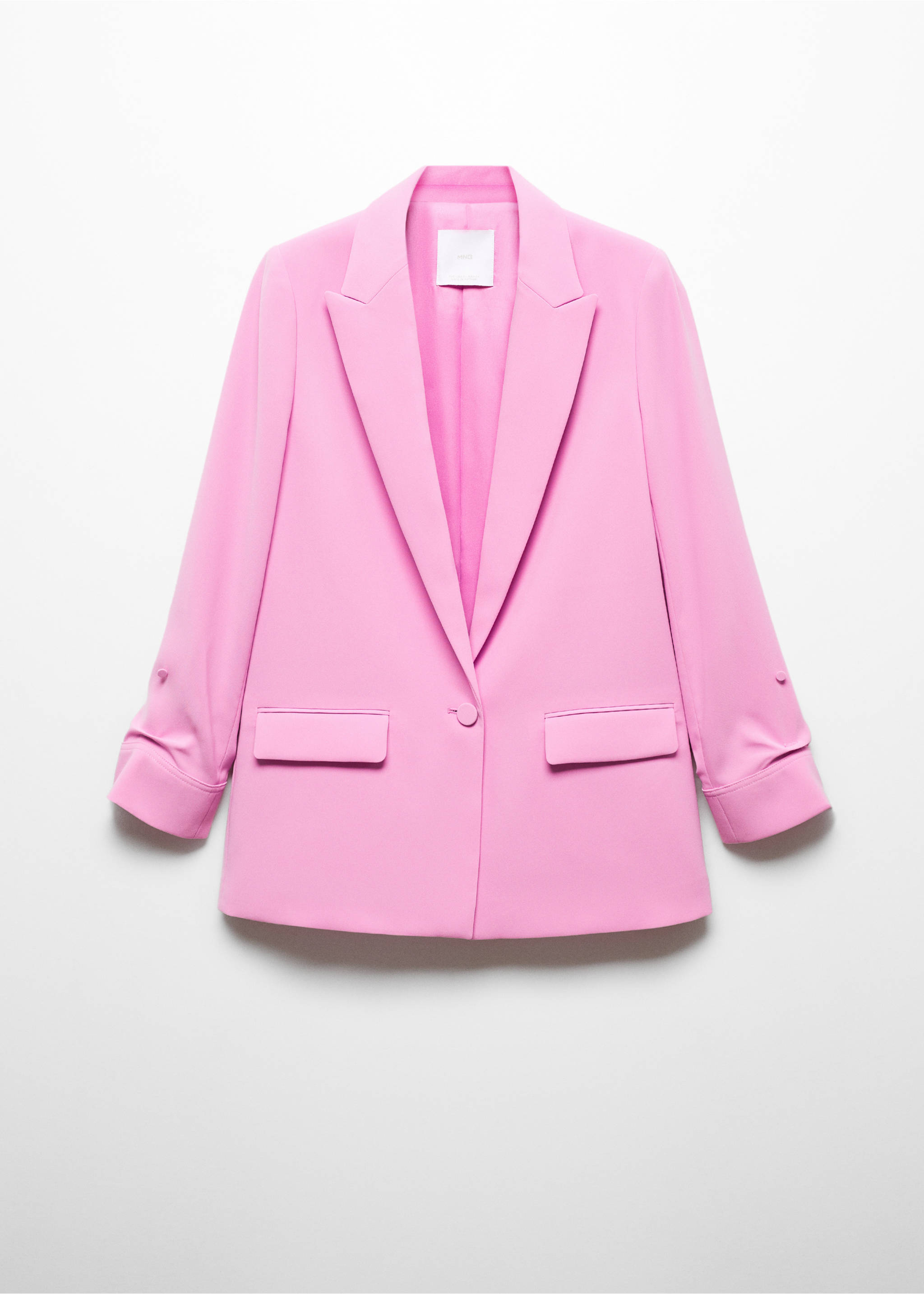 Blazer mit Umschlagärmeln - Artikel ohne Model, Rosa. Ref: 67093264-00.