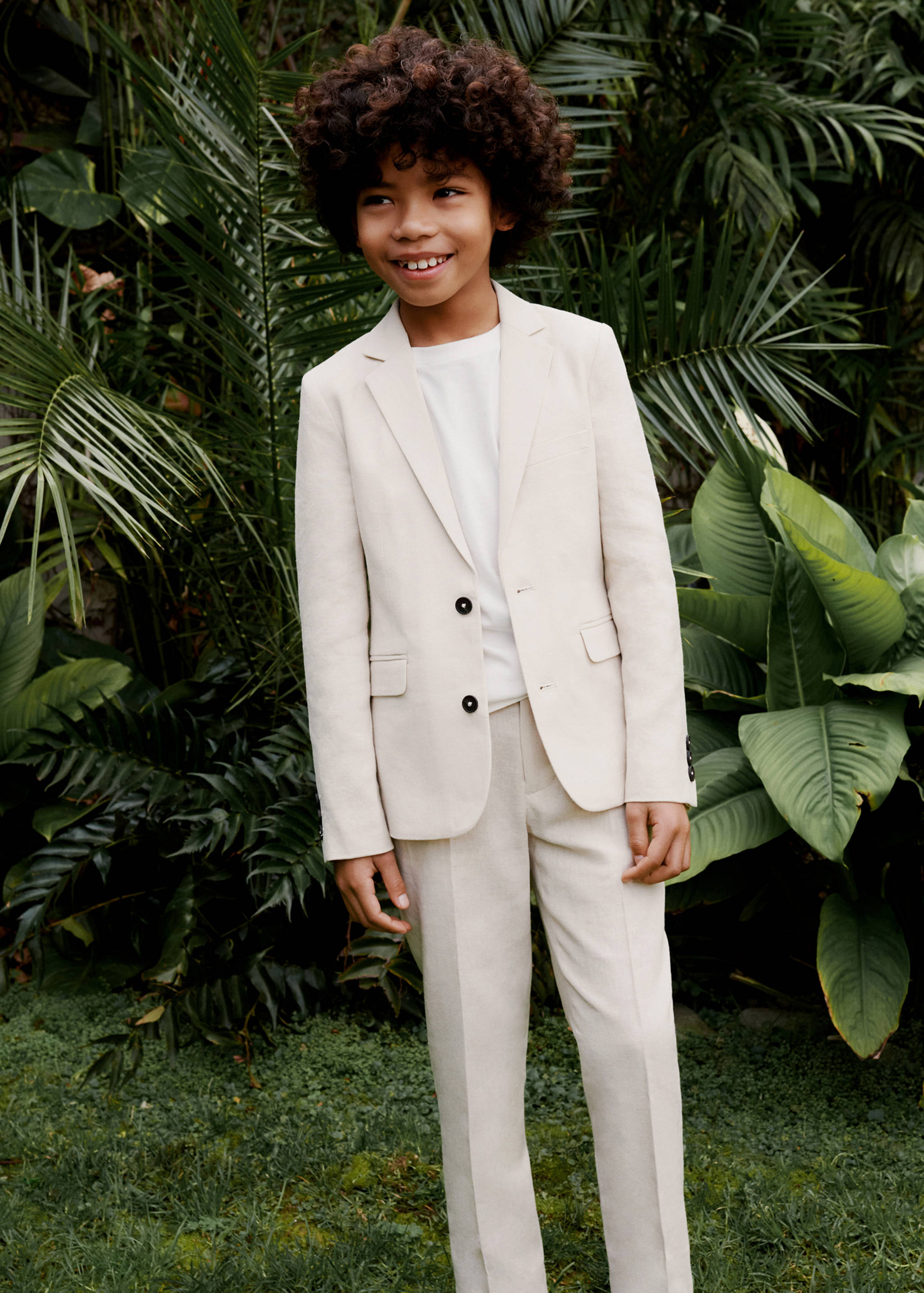 Linen suit trousers - Details of the article 5