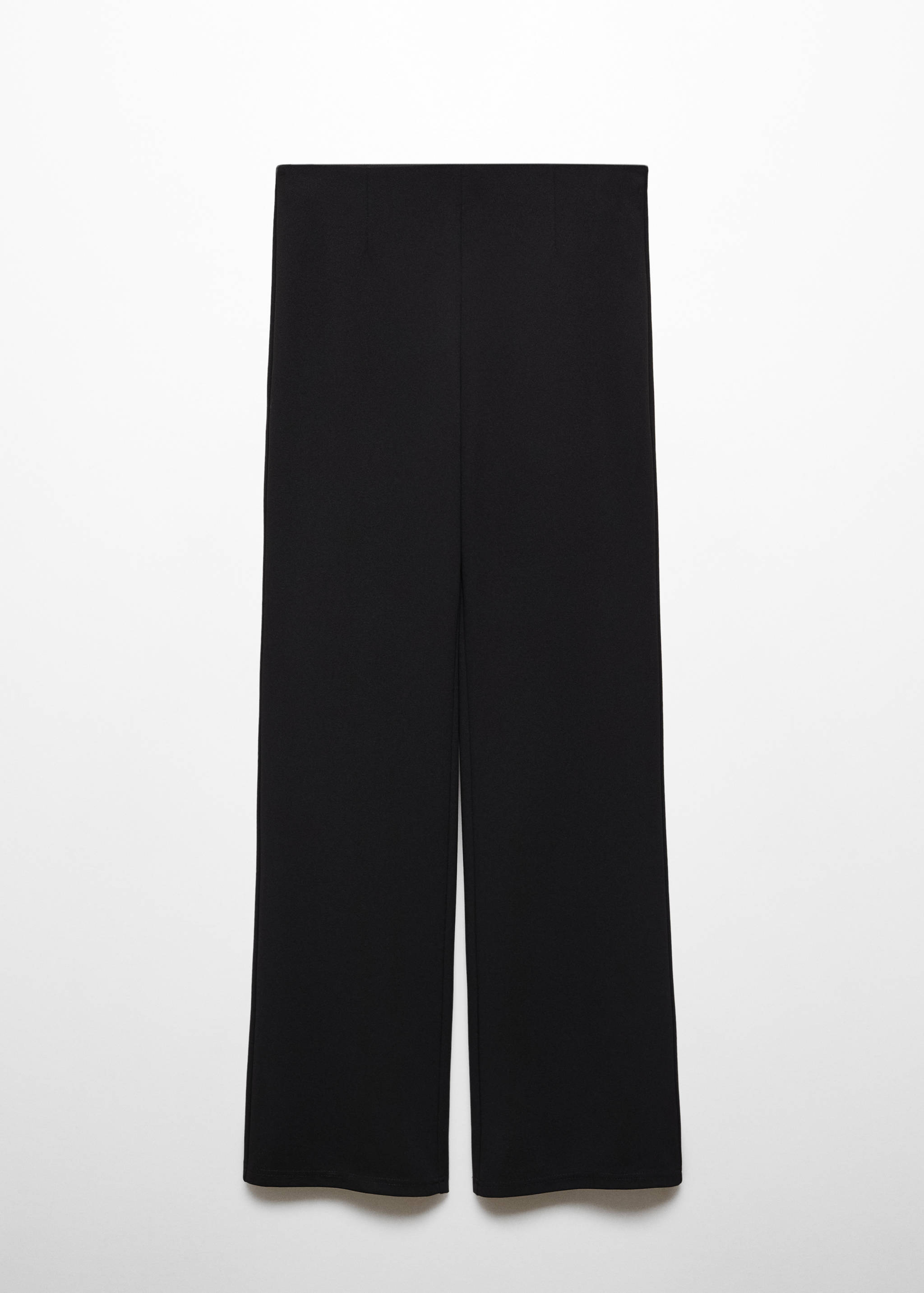 Straight knitted trousers - Article without model